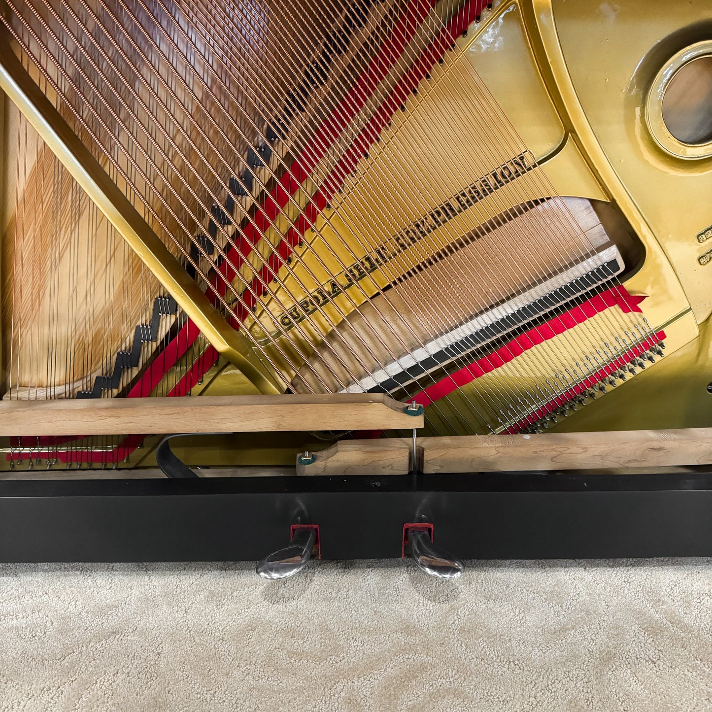 1924 Steinway 49" Satin Black Upright Piano