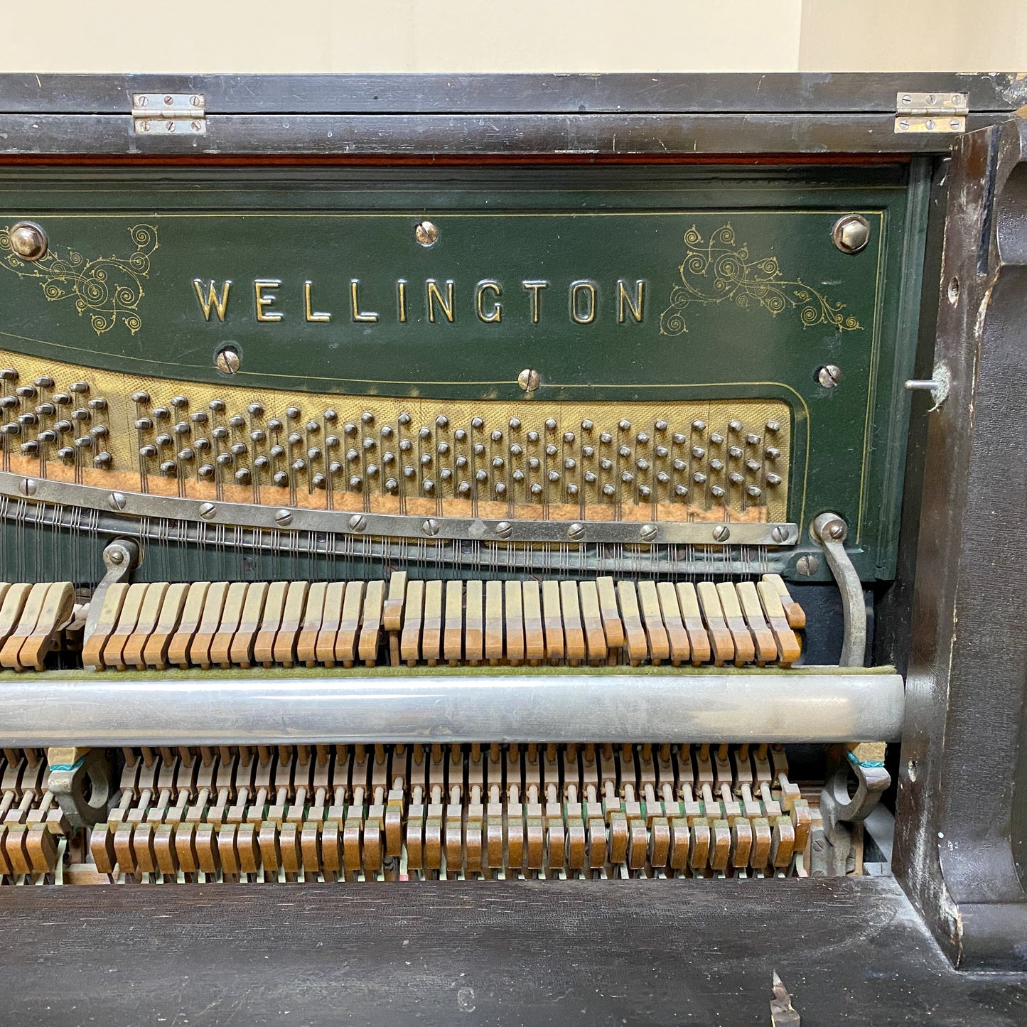 SOLD 1911 Wellington Wood Finish Commissioned Upright Piano