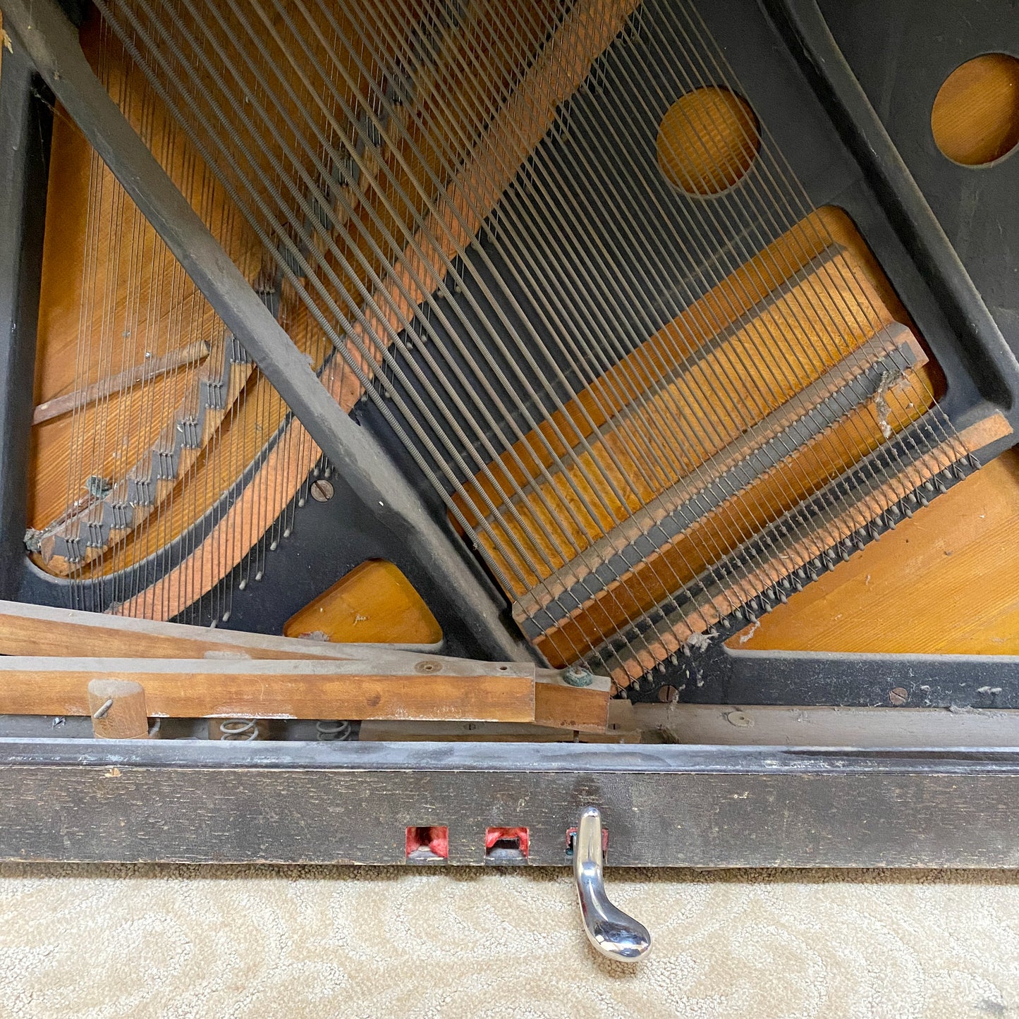 SOLD 1911 Wellington Wood Finish Commissioned Upright Piano