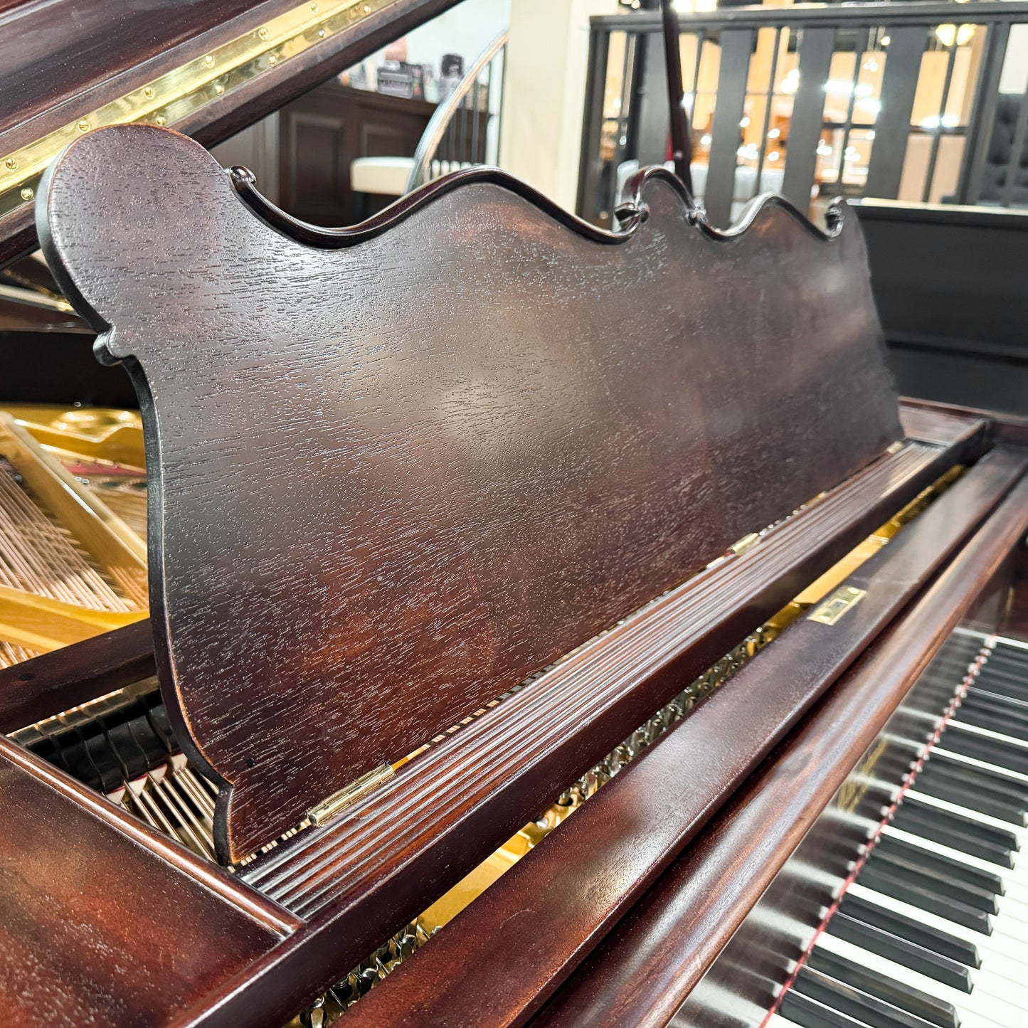 1905 Christman 5' Mahogany Wood Finish Grand Piano