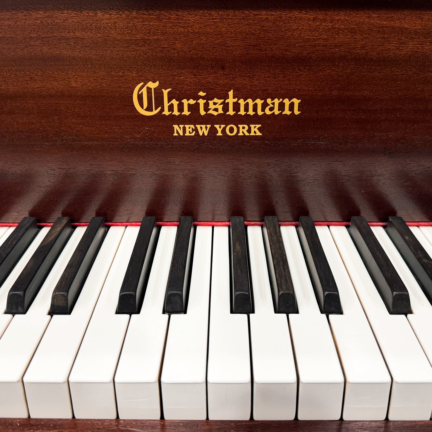 1905 Christman 5' Mahogany Wood Finish Grand Piano