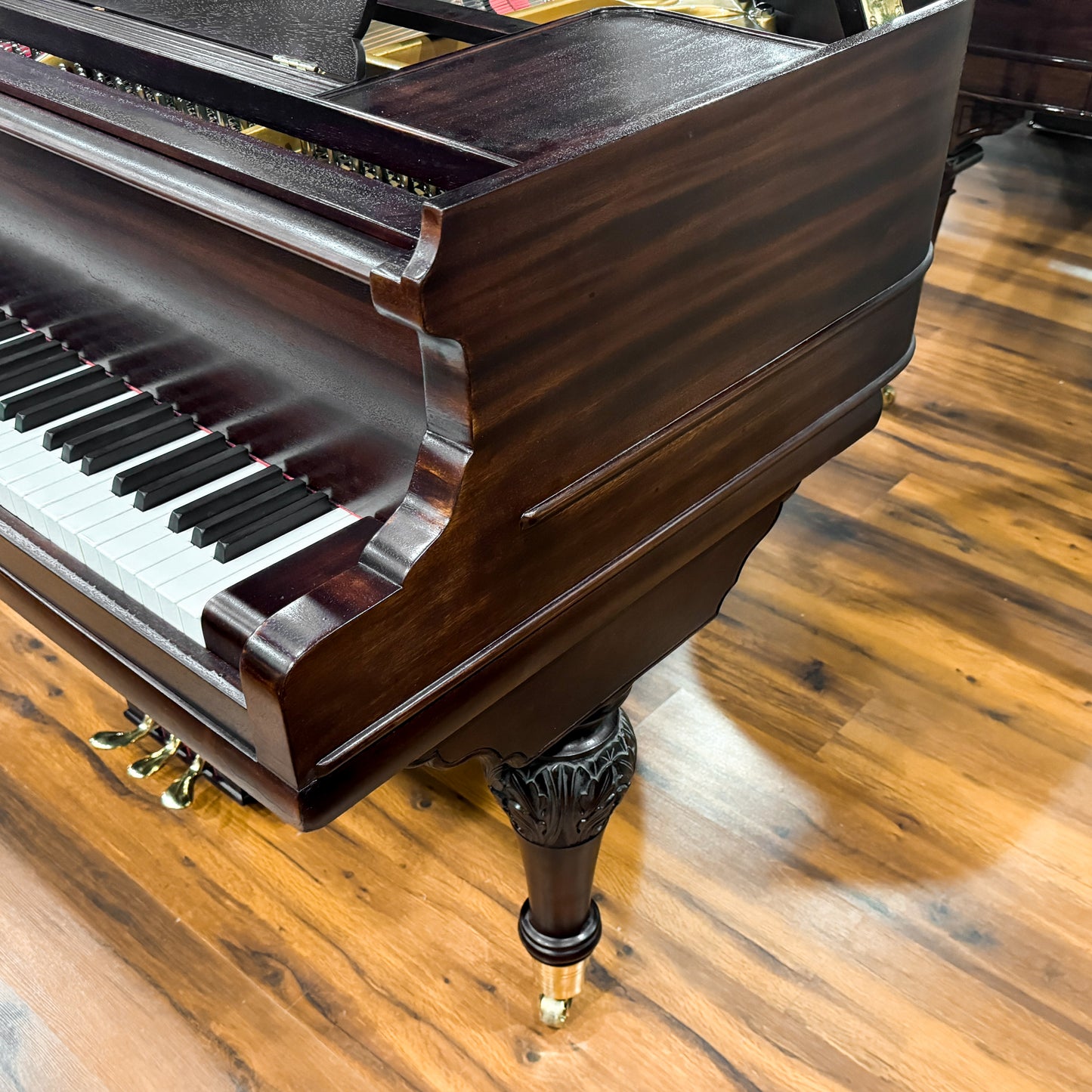 1905 Christman 5' Mahogany Wood Finish Grand Piano