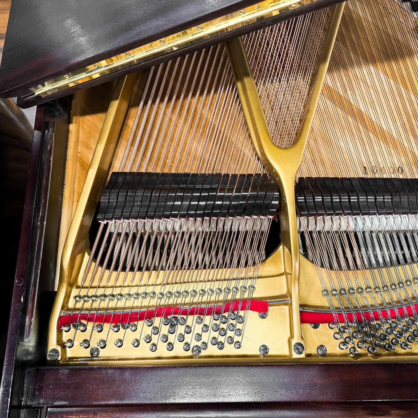 1905 Christman 5' Mahogany Wood Finish Grand Piano