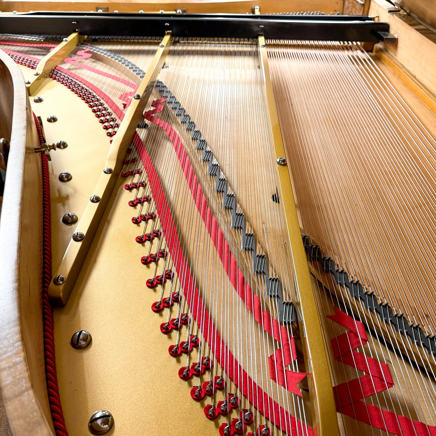 Unique 1880 Promberger & Sohn 6'10" Grand Piano - Viennese Action - Straight Strung - An Artifact of Piano History!