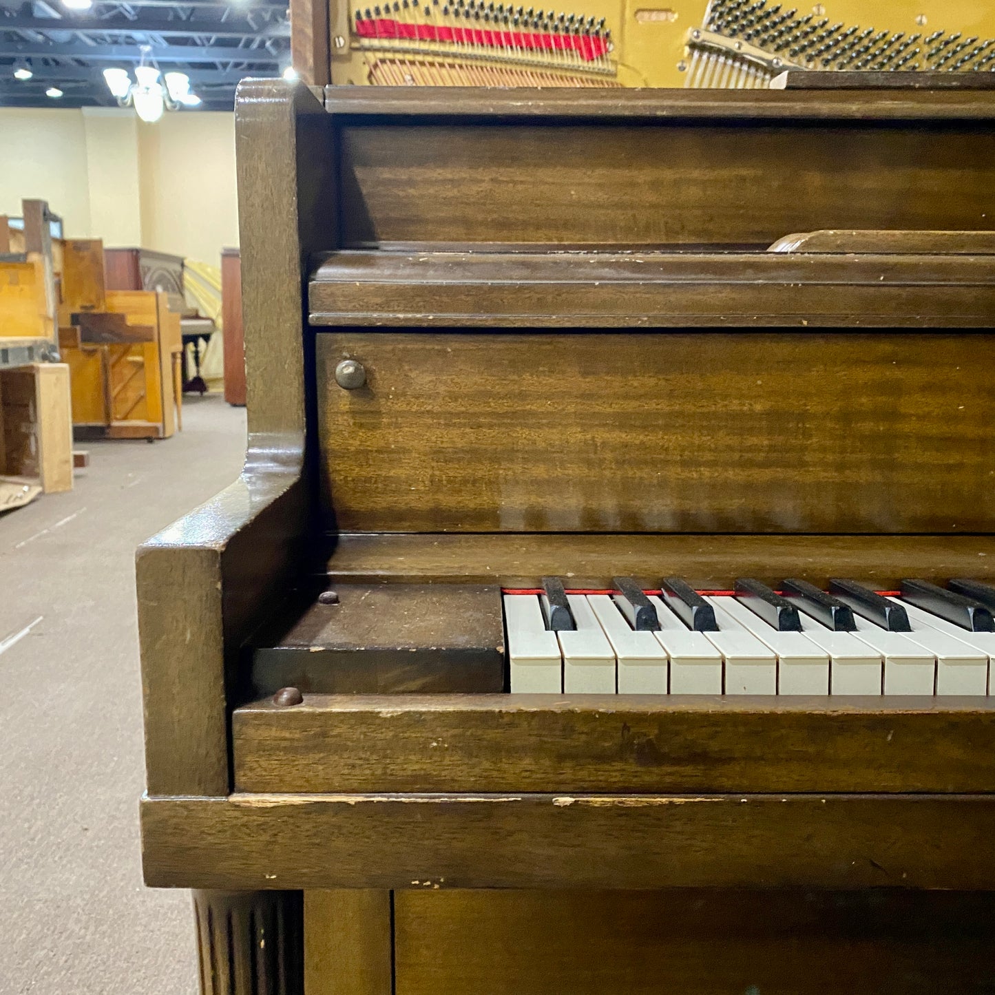 SOLD 1940 Haddorf Commissioned Console Piano