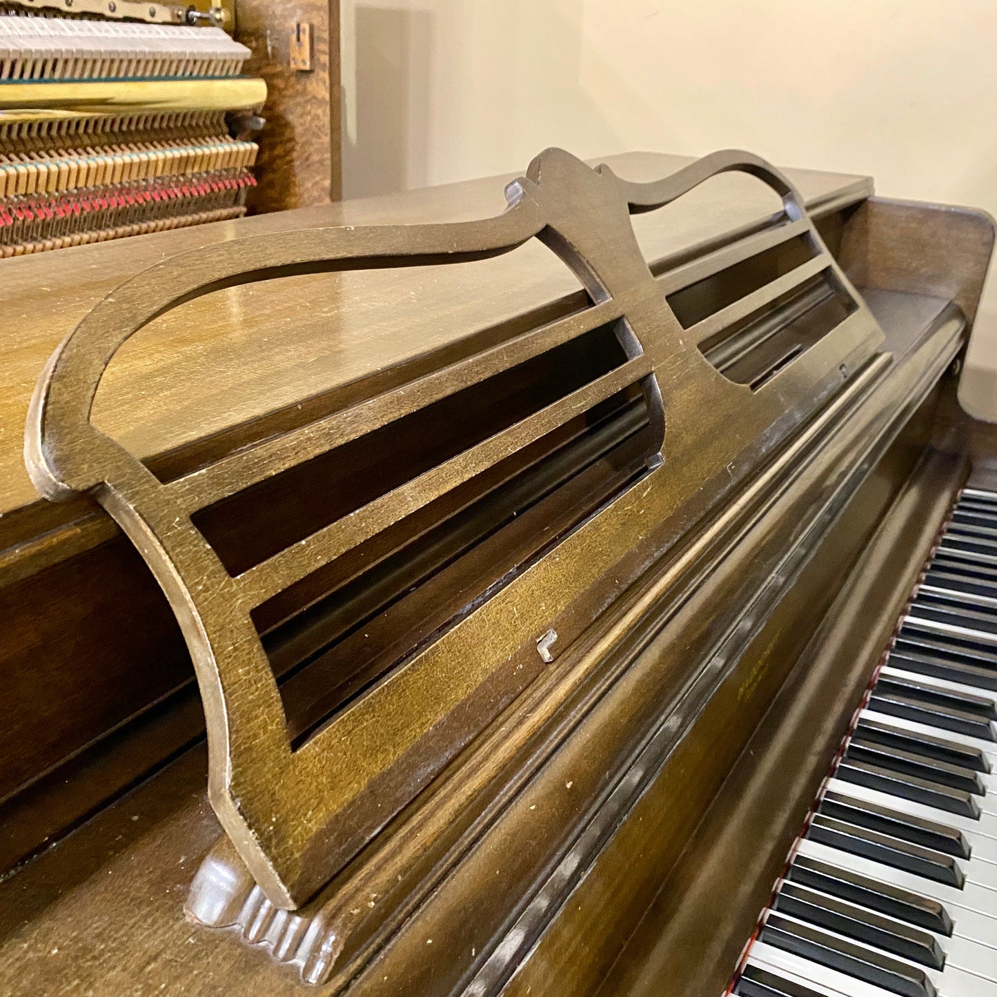 SOLD 1940 Haddorf Commissioned Console Piano