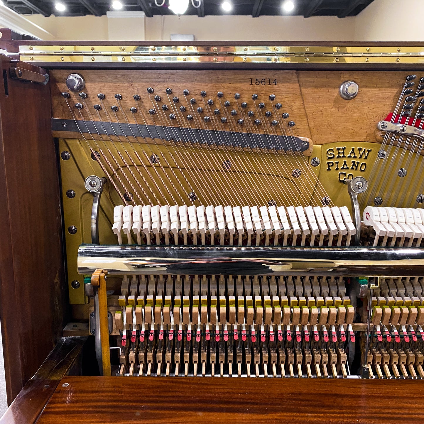 SOLD - 1902 Shaw Commissioned Upright Player Piano