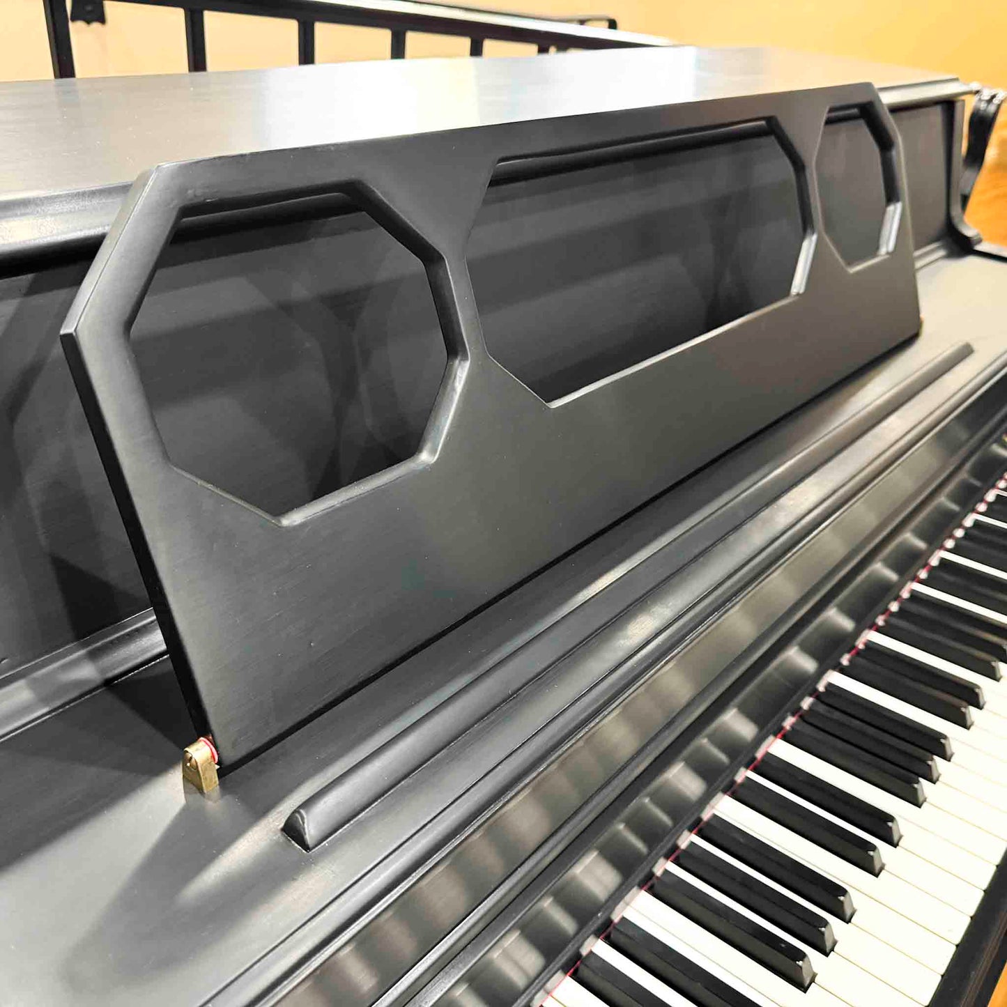 SOLD 1965 Cable 41" Satin Black Console Piano