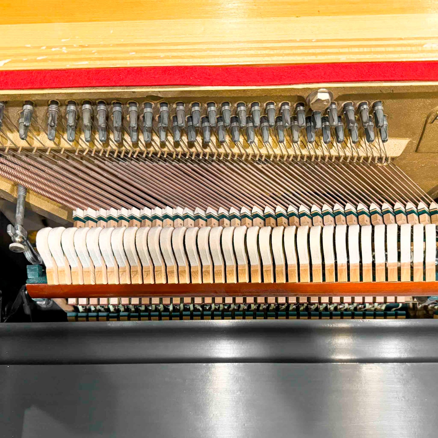 SOLD 1965 Cable 41" Satin Black Console Piano