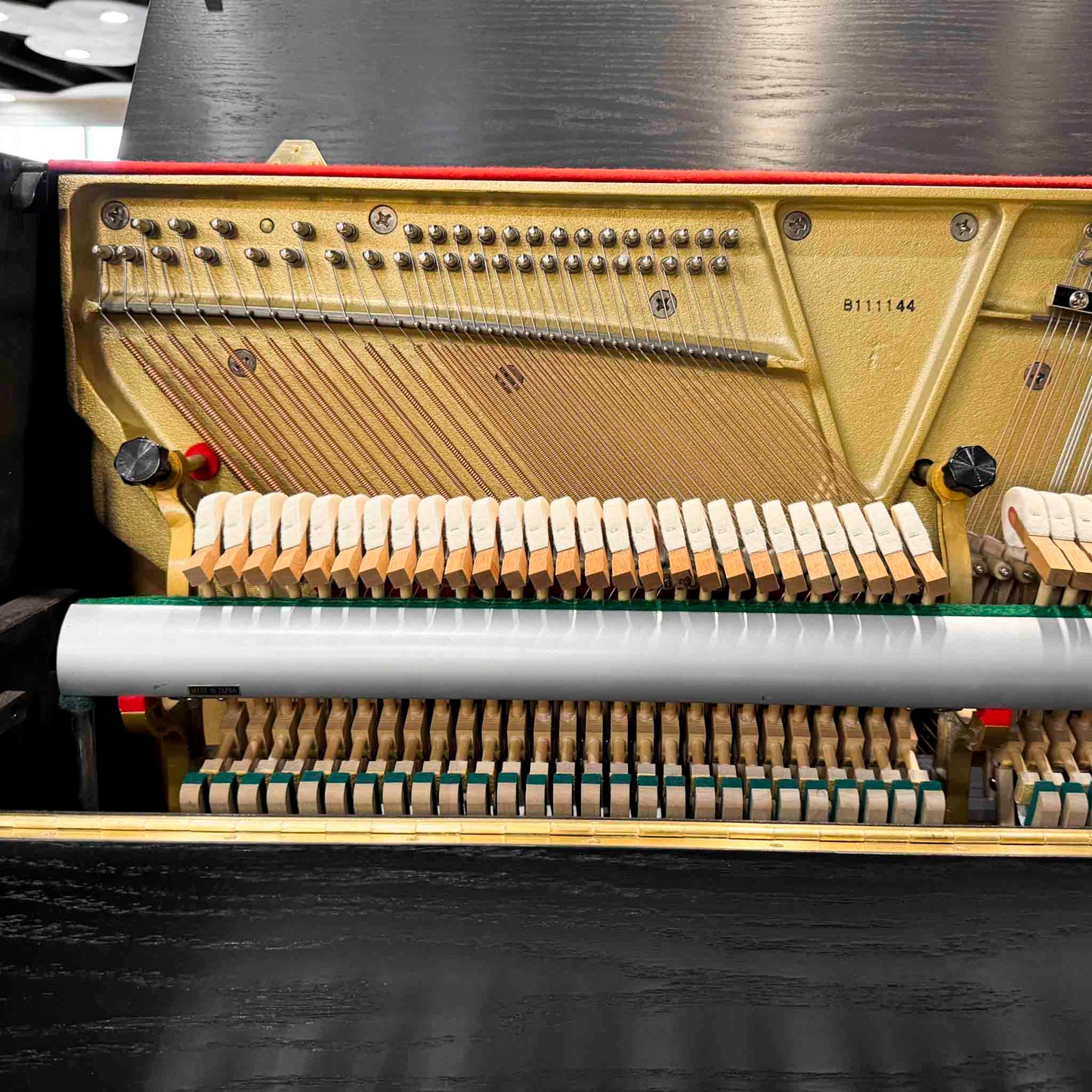 SOLD 1995 Boston 46" Satin Black Studio Piano