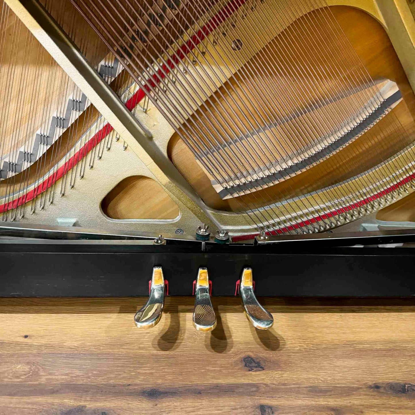 SOLD 1995 Boston 46" Satin Black Studio Piano