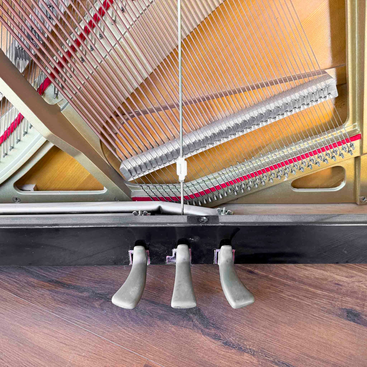 1987 Yamaha U1 48" Polished Black Upright Piano