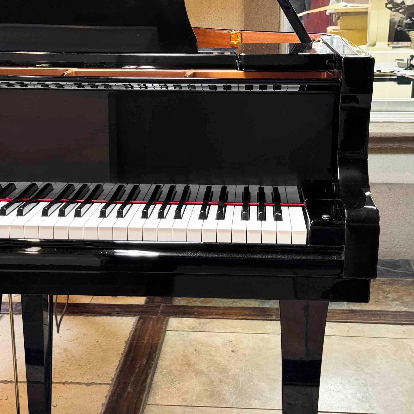 SOLD 2003 Yamaha C2 Polished Black 5'8" Commissioned Grand Piano