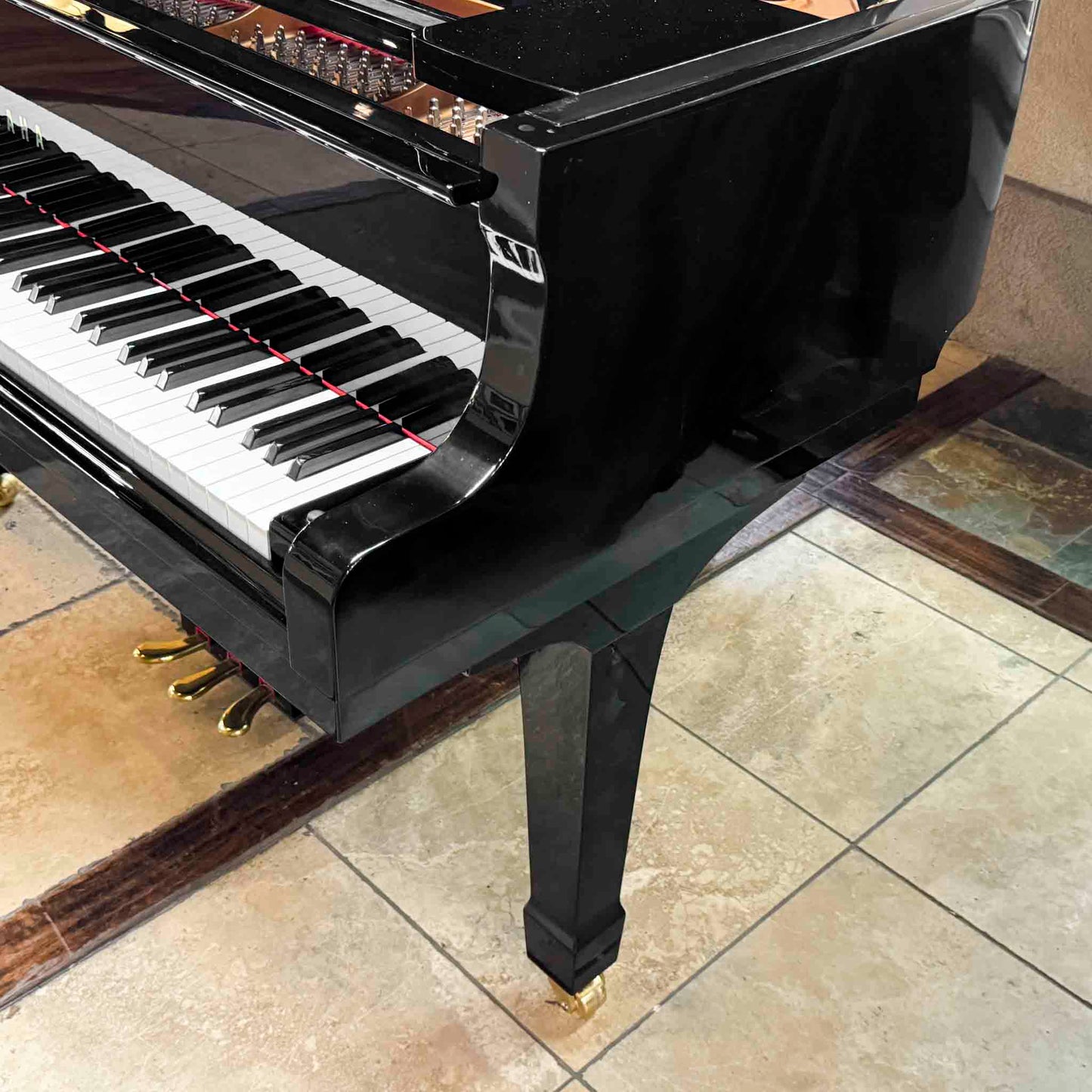 SOLD 2003 Yamaha C2 Polished Black 5'8" Commissioned Grand Piano