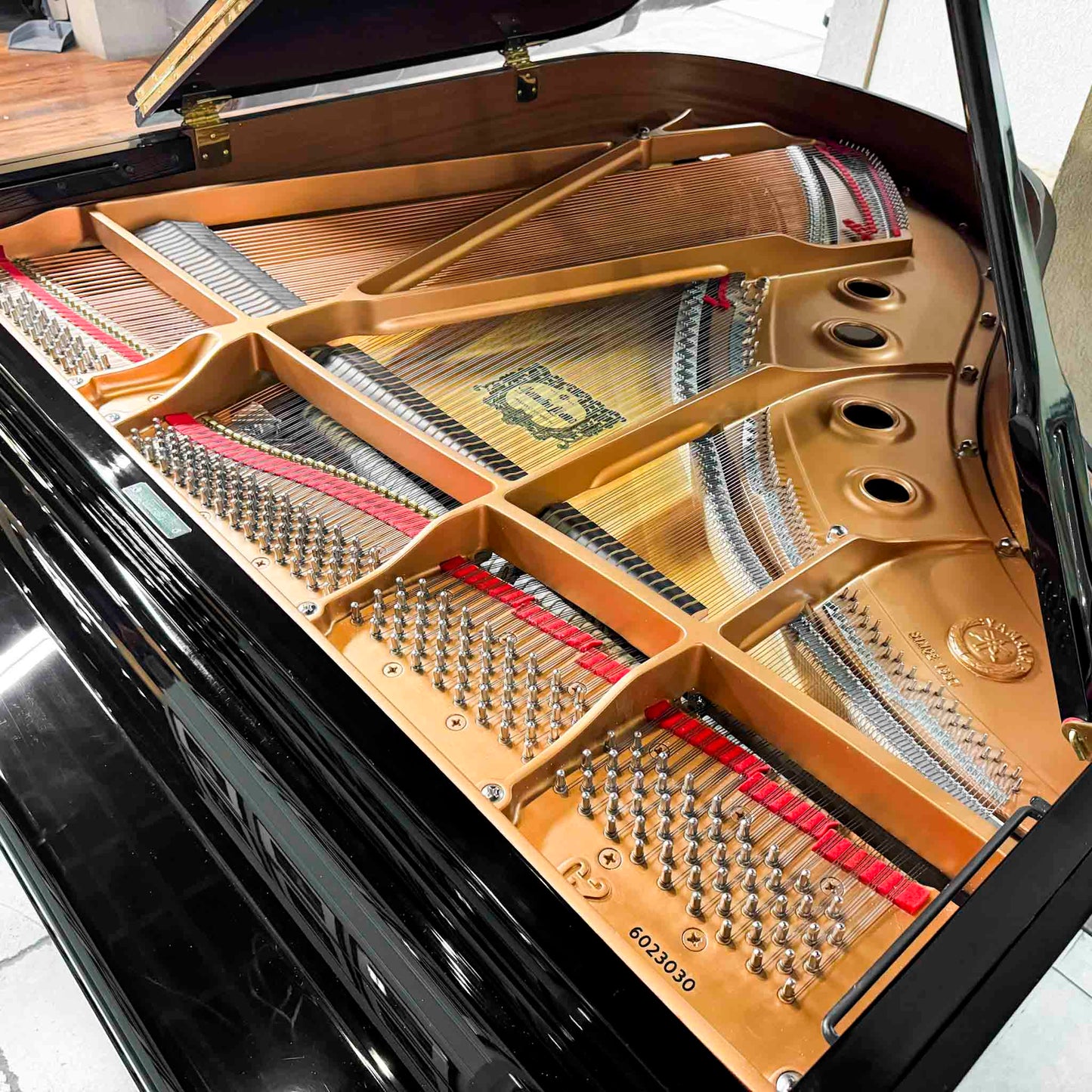 SOLD 2003 Yamaha C2 Polished Black 5'8" Commissioned Grand Piano