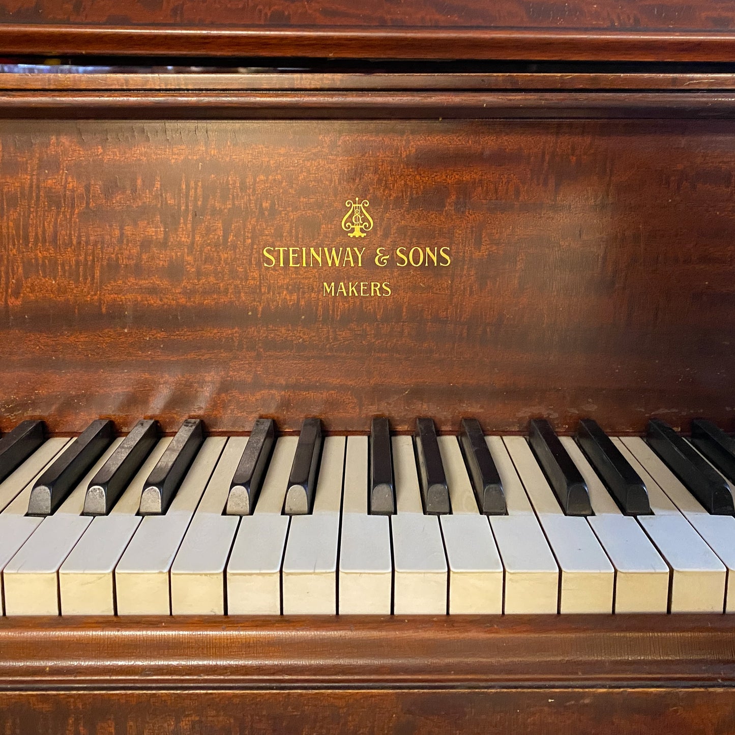 CURRENT SHOP WORK - 1912 Steinway O 5'10" Wood Finish Grand Piano