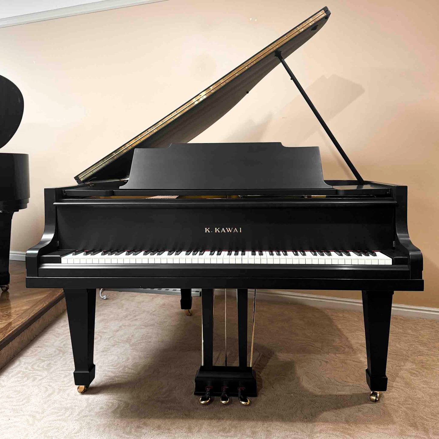 SOLD 1966 Kawai 5' Satin Black Baby Grand