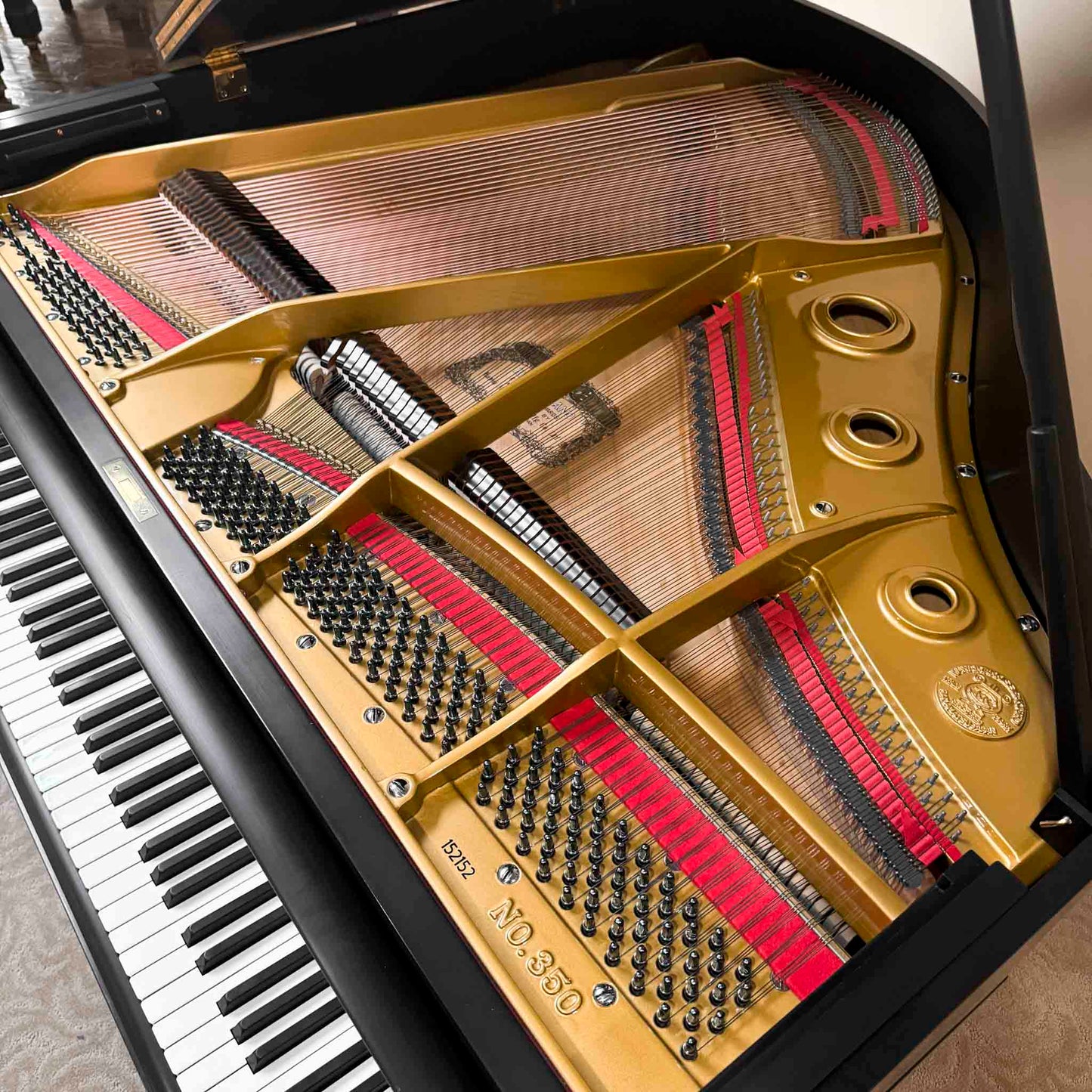 SOLD 1966 Kawai 5' Satin Black Baby Grand