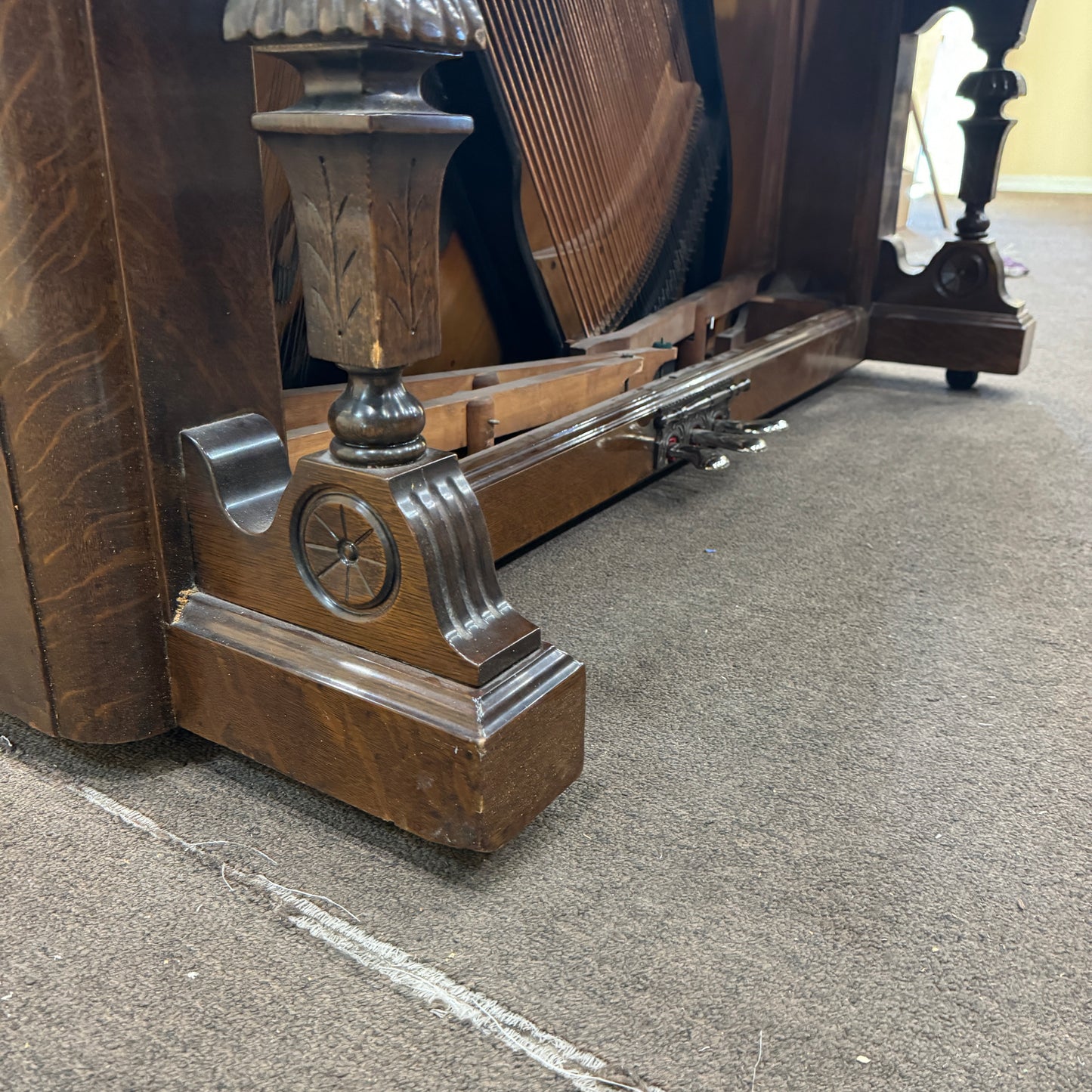 SOLD - Adam Schaaf Commissioned 57" Upright Piano