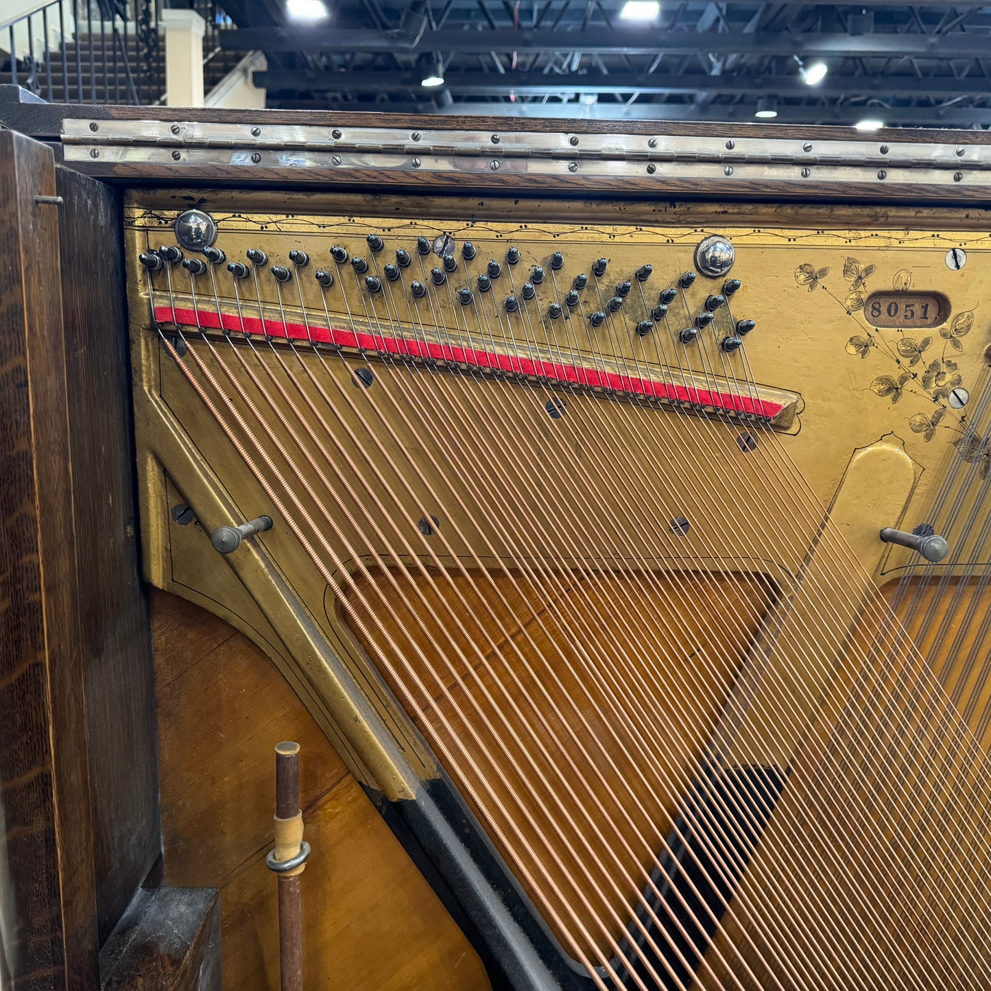 SOLD - Adam Schaaf Commissioned 57" Upright Piano
