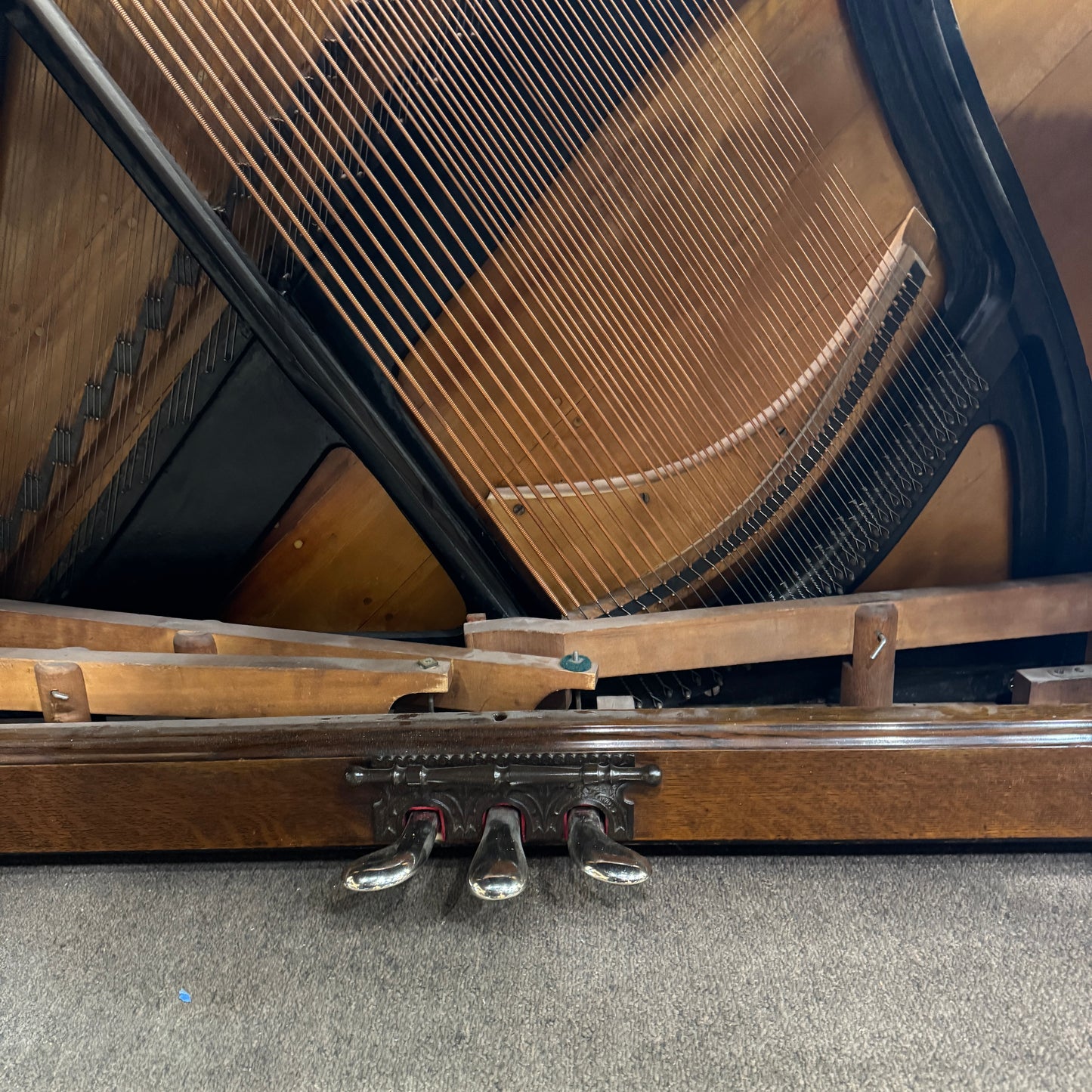 SOLD - Adam Schaaf Commissioned 57" Upright Piano
