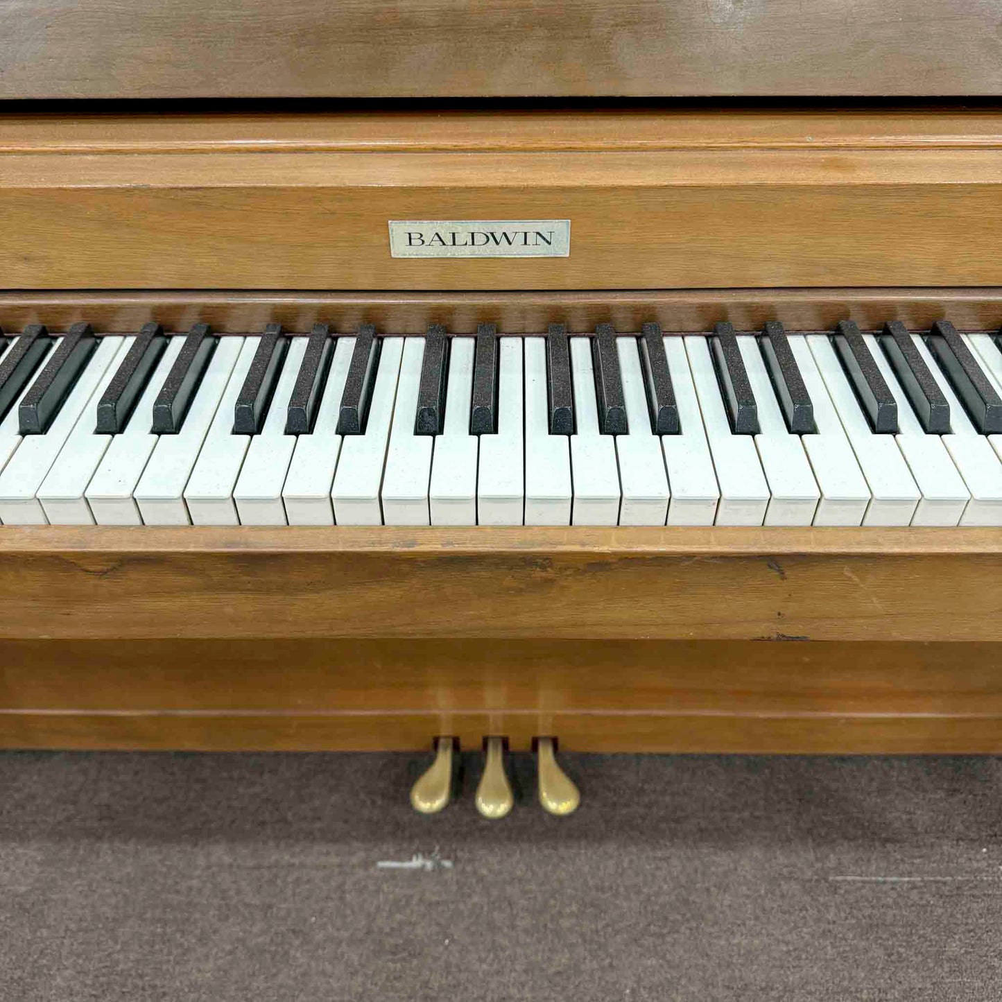 CURRENT SHOP WORK - 1968 Baldwin Acrosonic 36" Commissioned Console Piano