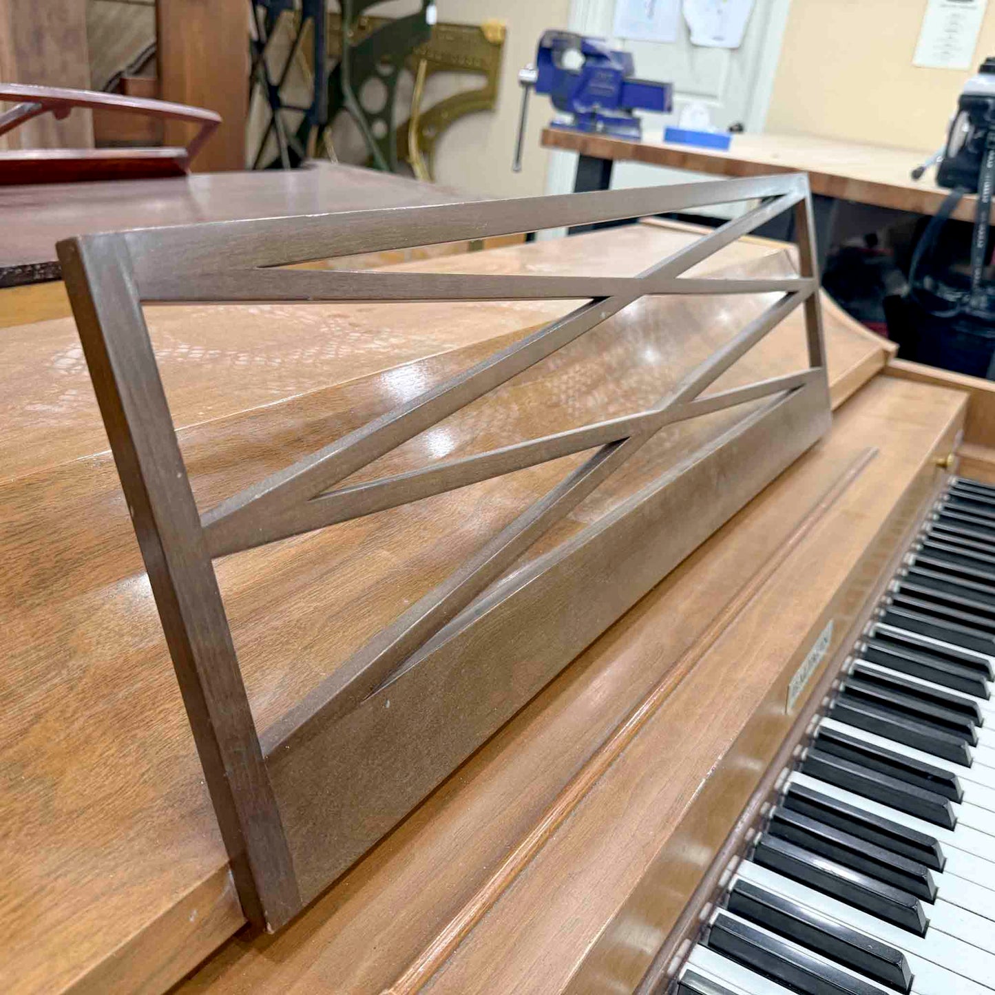 CURRENT SHOP WORK - 1968 Baldwin Acrosonic 36" Commissioned Console Piano