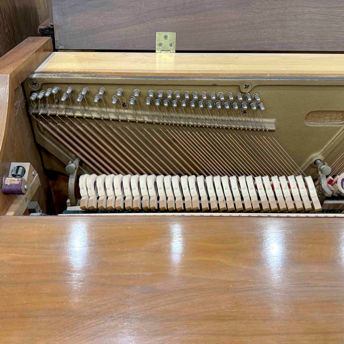 CURRENT SHOP WORK - 1968 Baldwin Acrosonic 36" Commissioned Console Piano