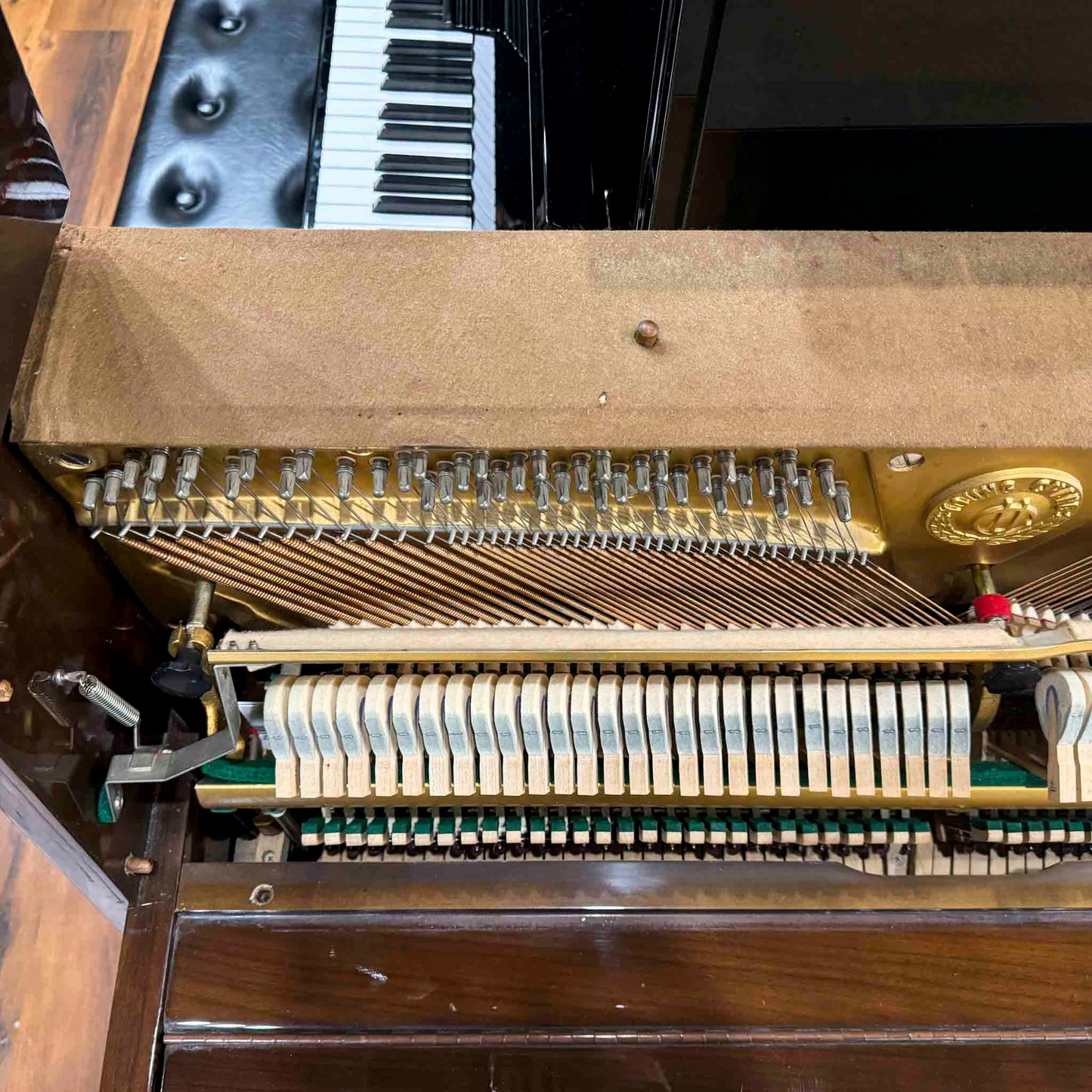 1990 Young Chang U-109 43" Satin Black Console Piano