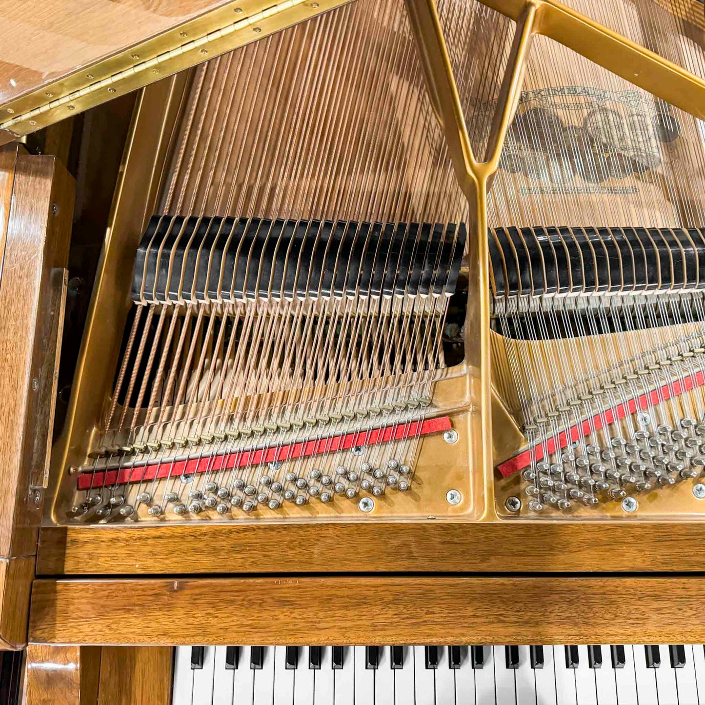 1990 Kimball 6'6" Black Satin Grand Piano