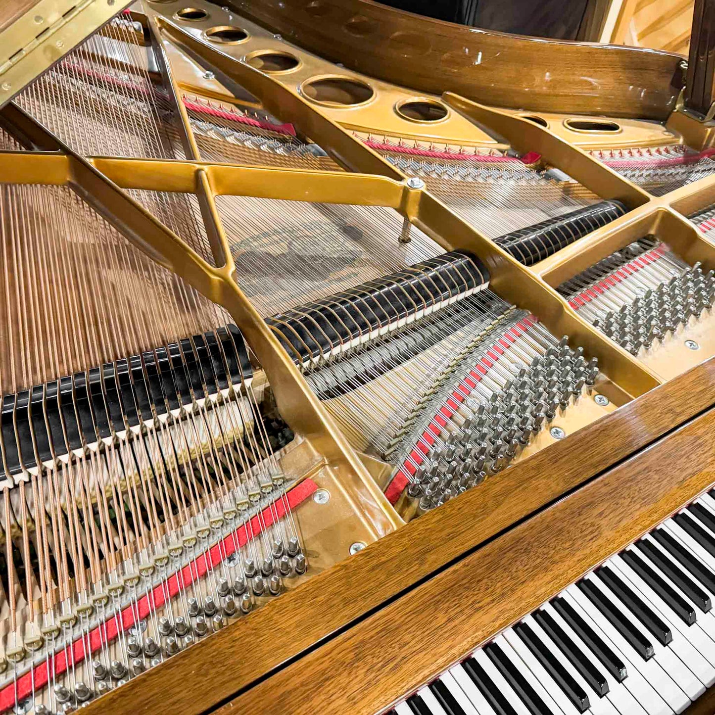 1990 Kimball 6'6" Black Satin Grand Piano