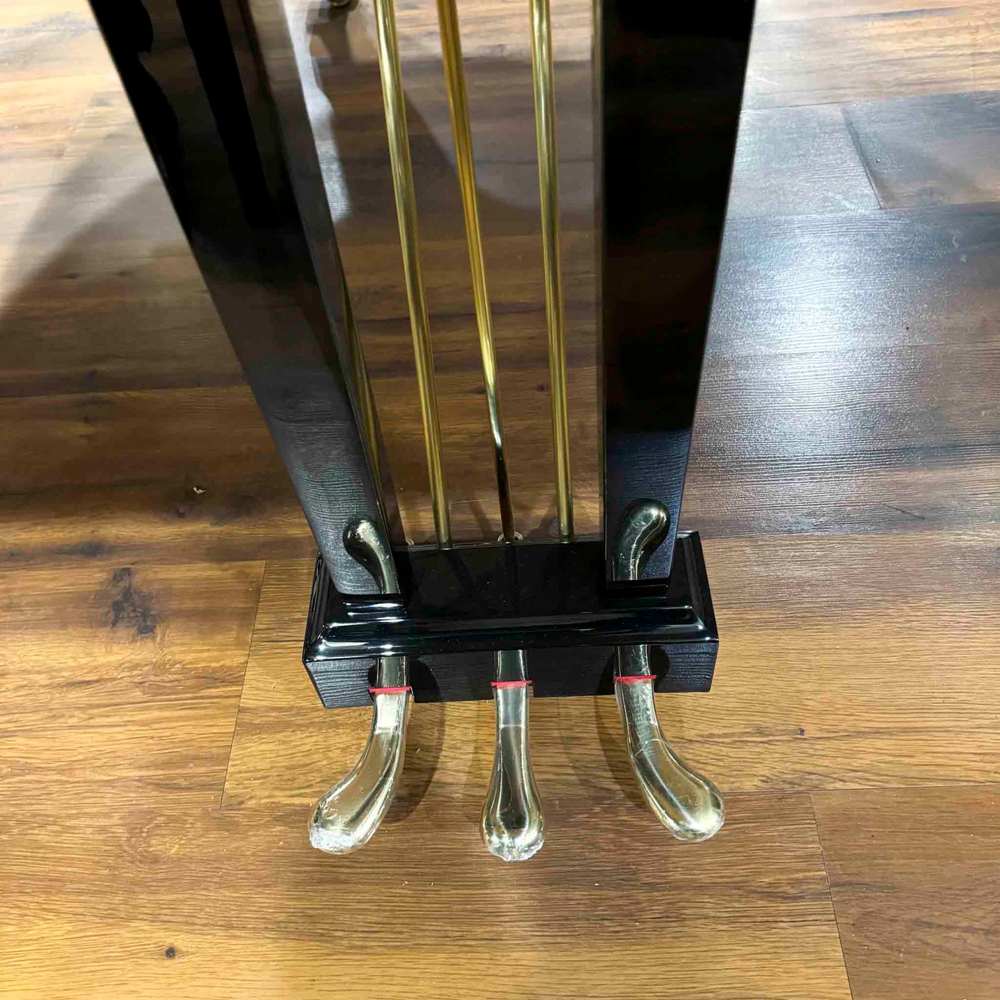 SOLD Hallet Davis 148 4'10" Polished Black Baby Grand Piano