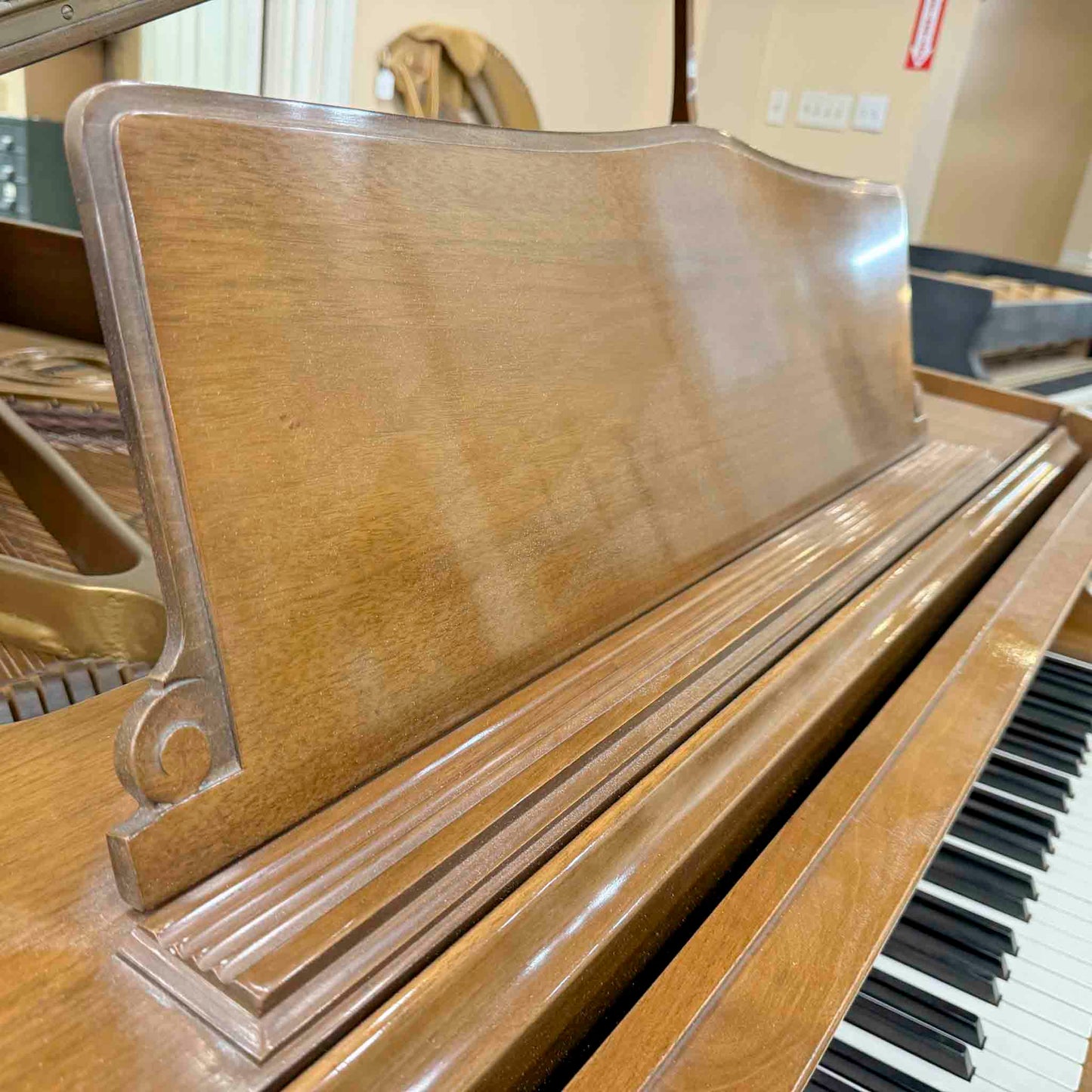 CURRENT SHOP WORK - 1966 Knabe Commissioned 5' Grand Piano