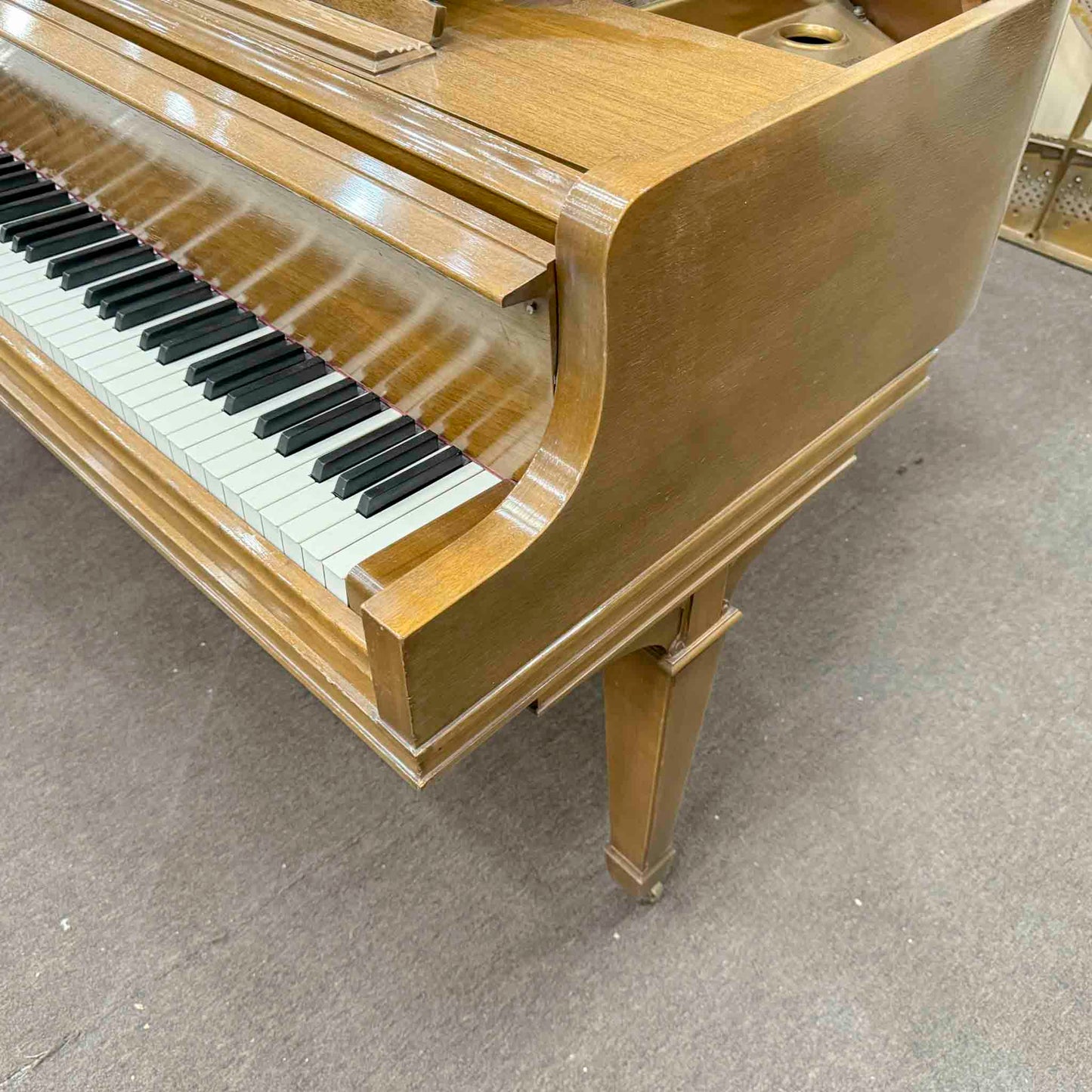 CURRENT SHOP WORK - 1966 Knabe Commissioned 5' Grand Piano