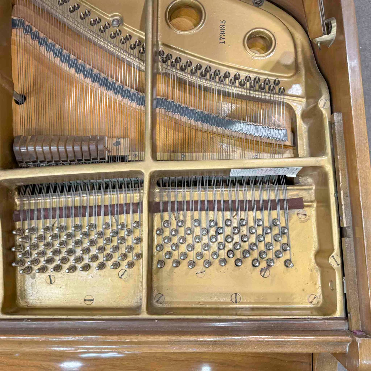 CURRENT SHOP WORK - 1966 Knabe Commissioned 5' Grand Piano