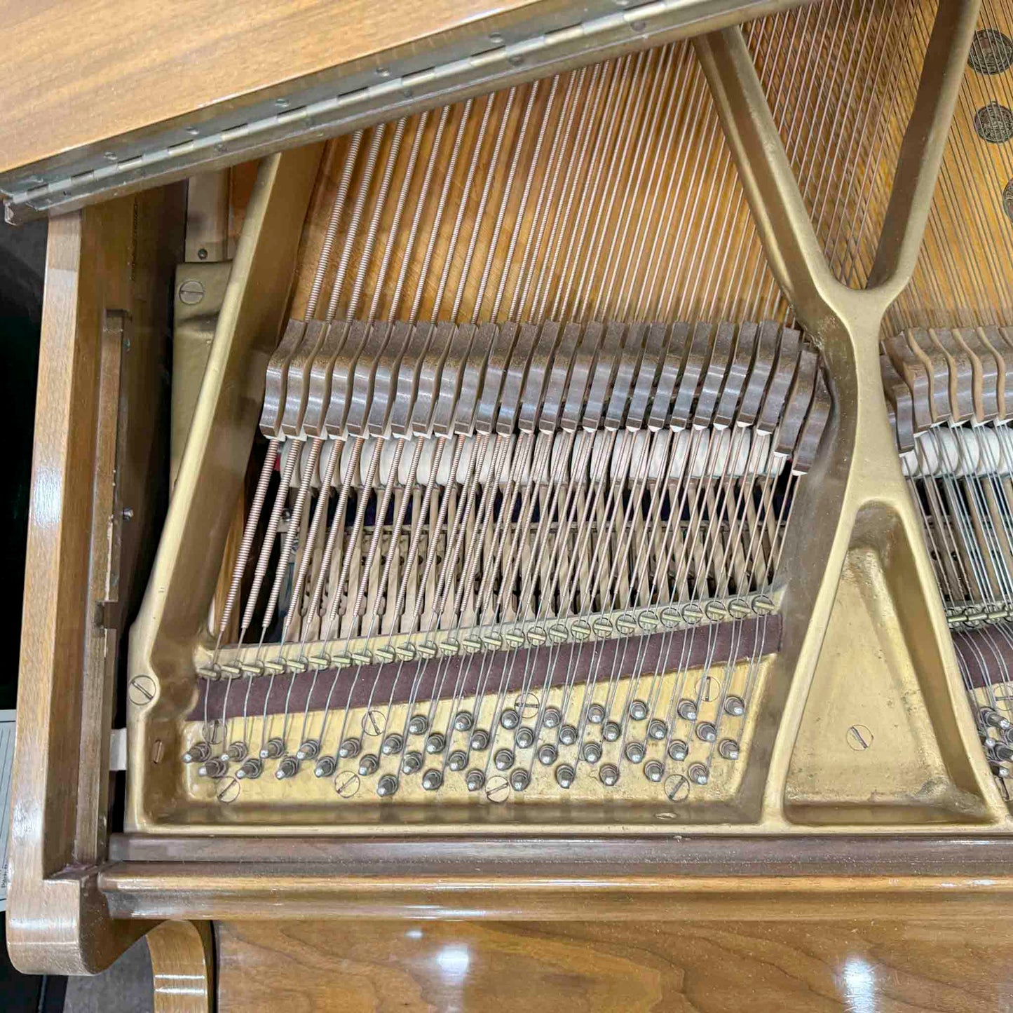 CURRENT SHOP WORK - 1966 Knabe Commissioned 5' Grand Piano