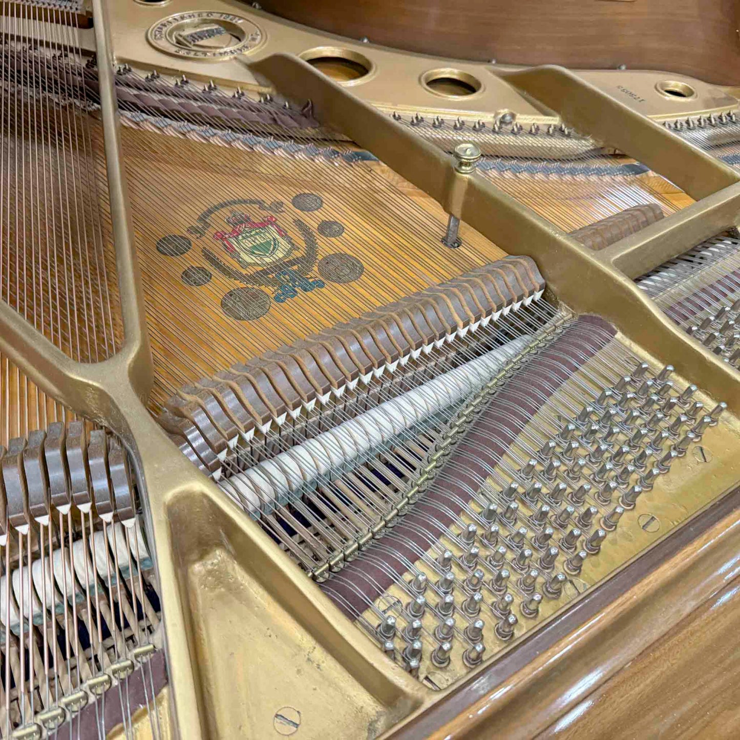 CURRENT SHOP WORK - 1966 Knabe Commissioned 5' Grand Piano