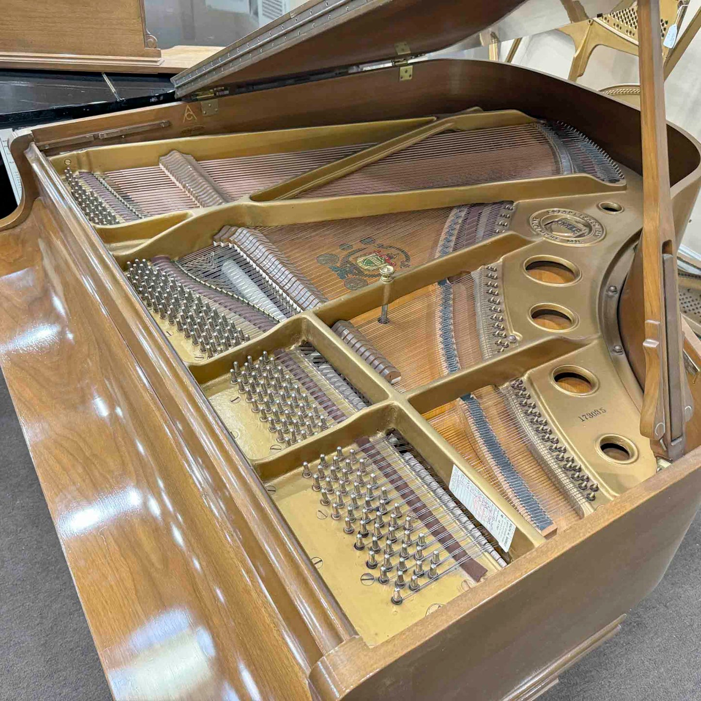 CURRENT SHOP WORK - 1966 Knabe Commissioned 5' Grand Piano