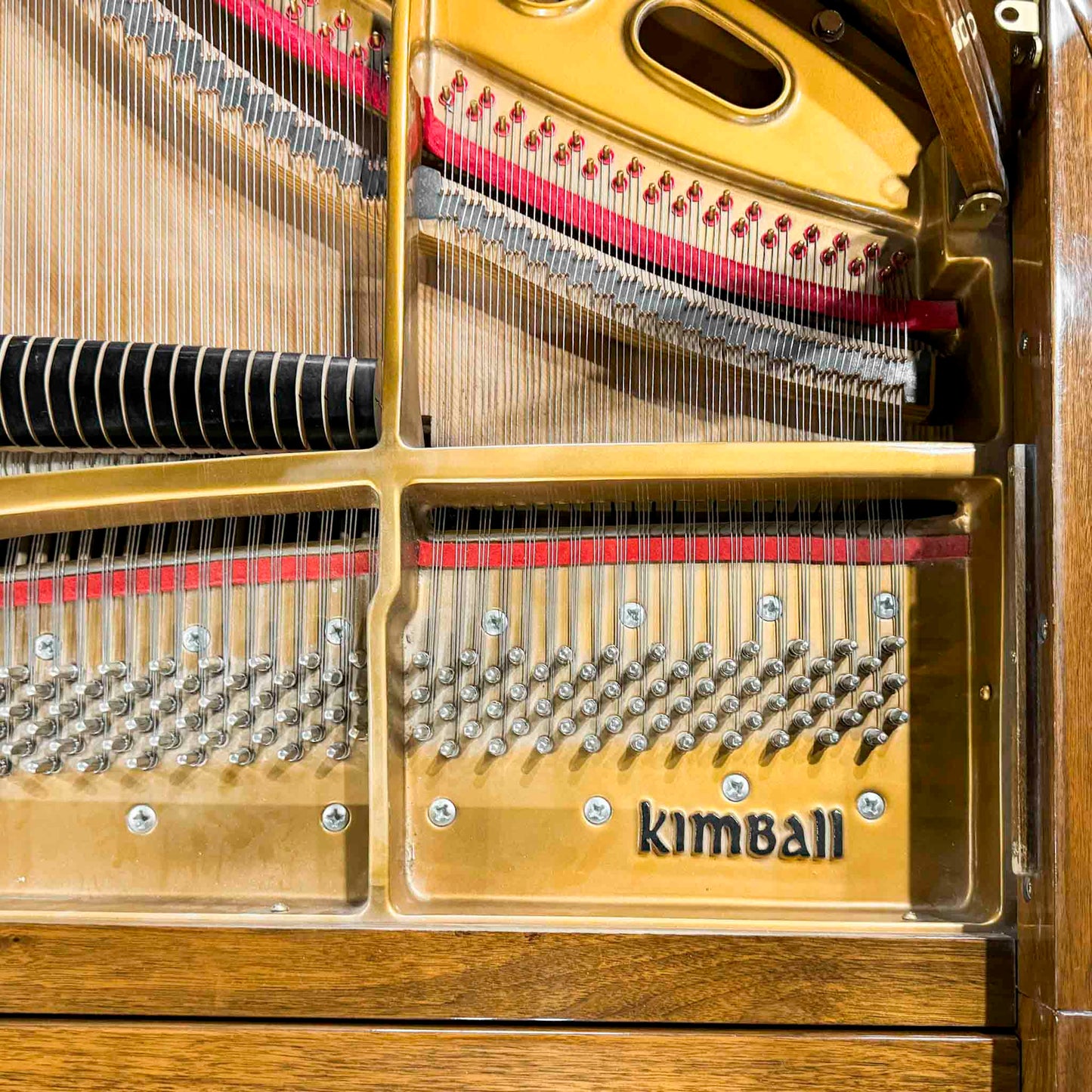 1990 Kimball 6'6" Black Satin Grand Piano