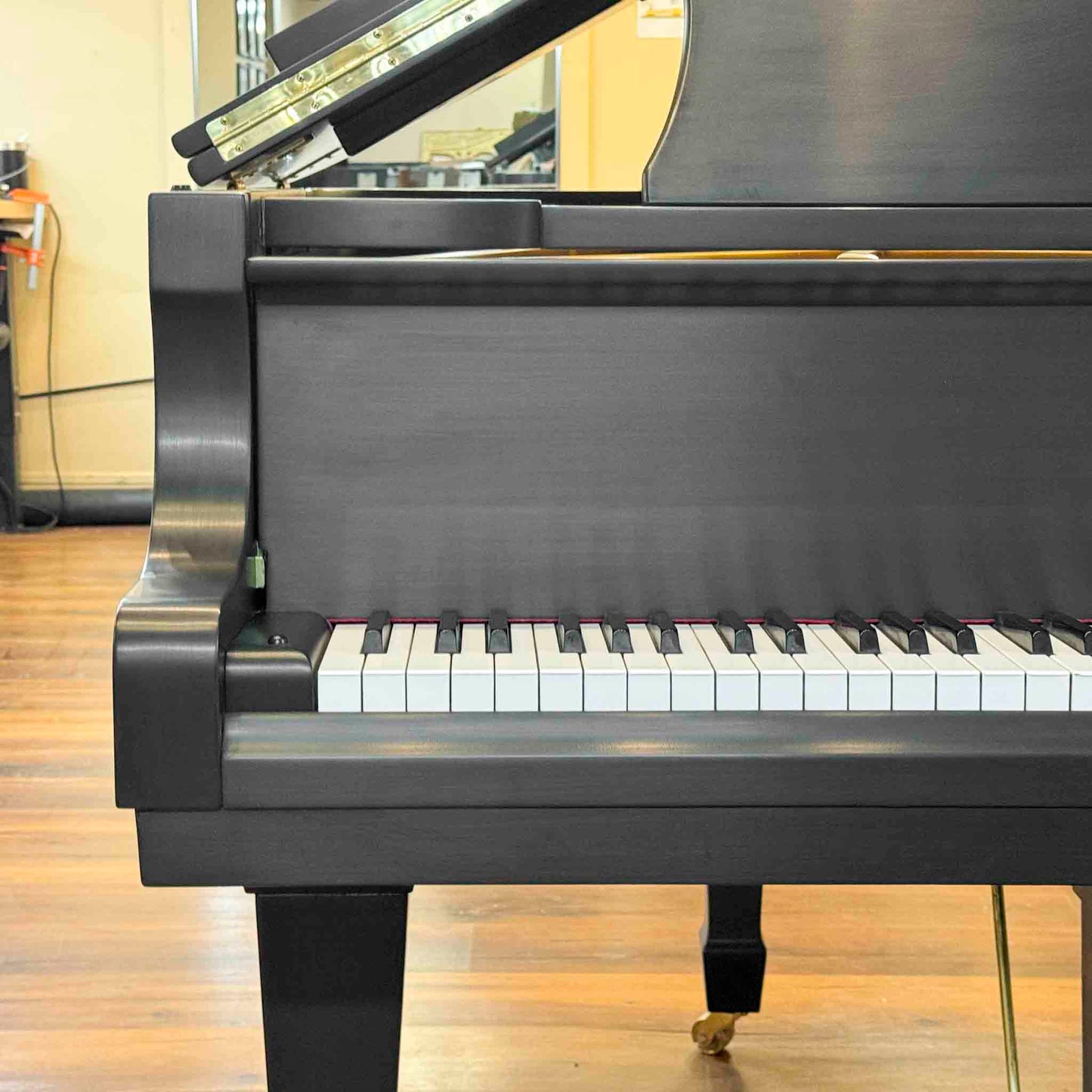 1993 Young Chang G-150 4'11" Satin Black Baby Grand Piano with QRS Self Playing System