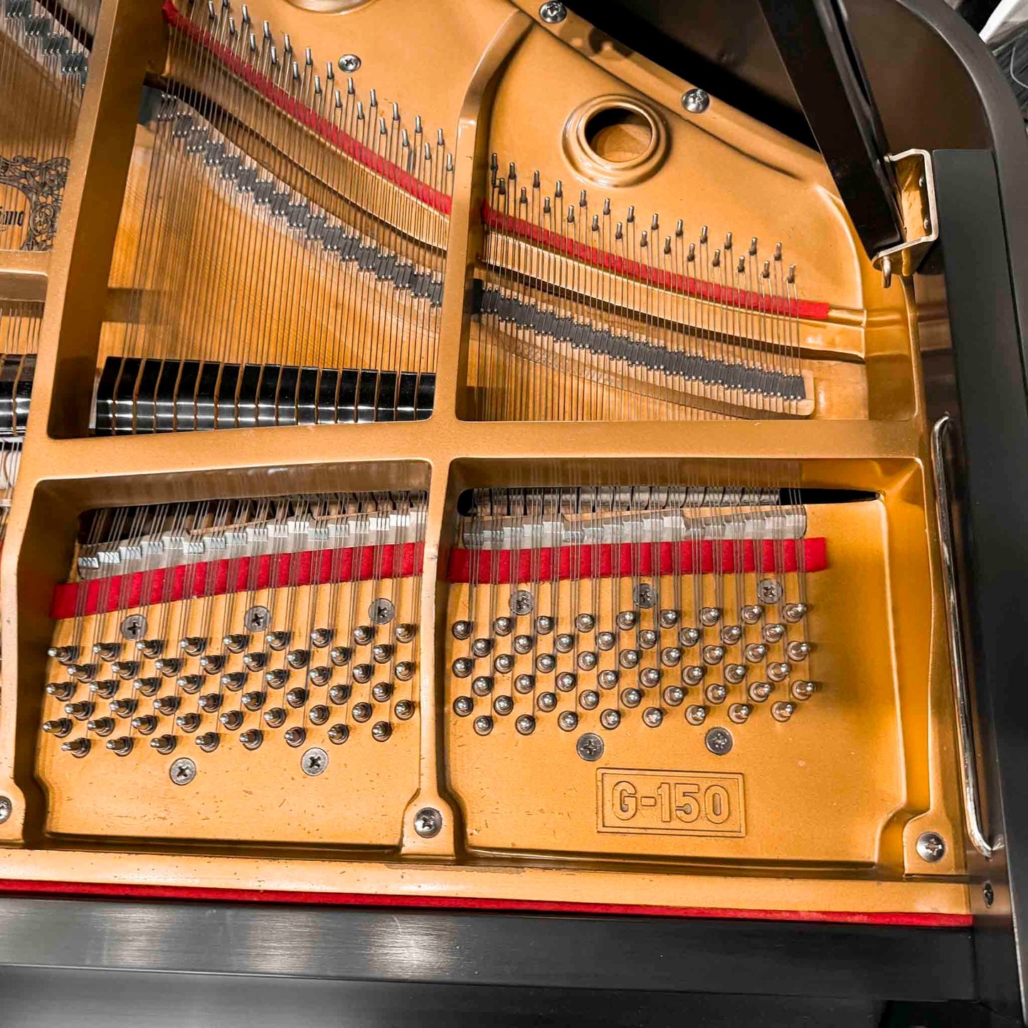 1993 Young Chang G-150 4'11" Satin Black Baby Grand Piano