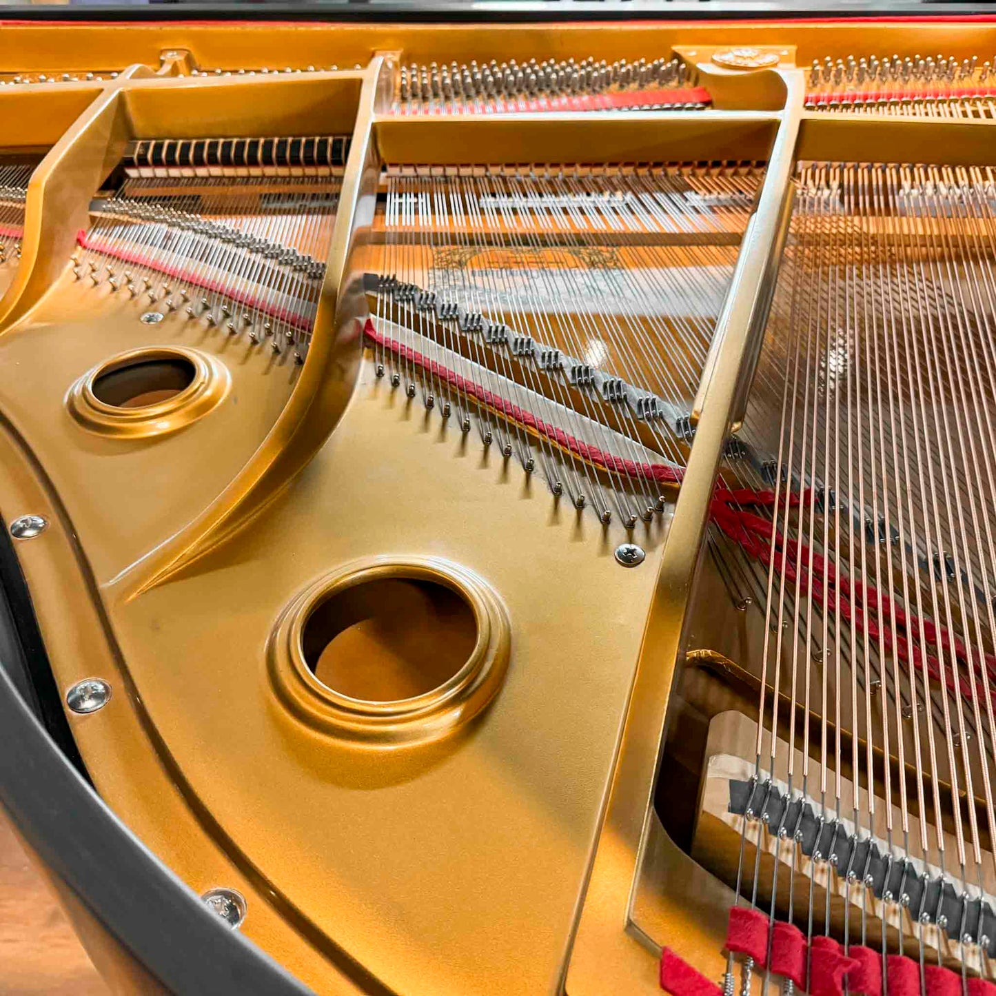 1993 Young Chang G-150 4'11" Satin Black Baby Grand Piano