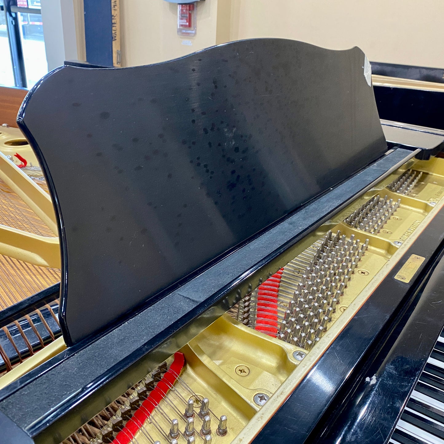 SOLD 1991 Yamaha C5 6'7" Grand Piano / Satin Black