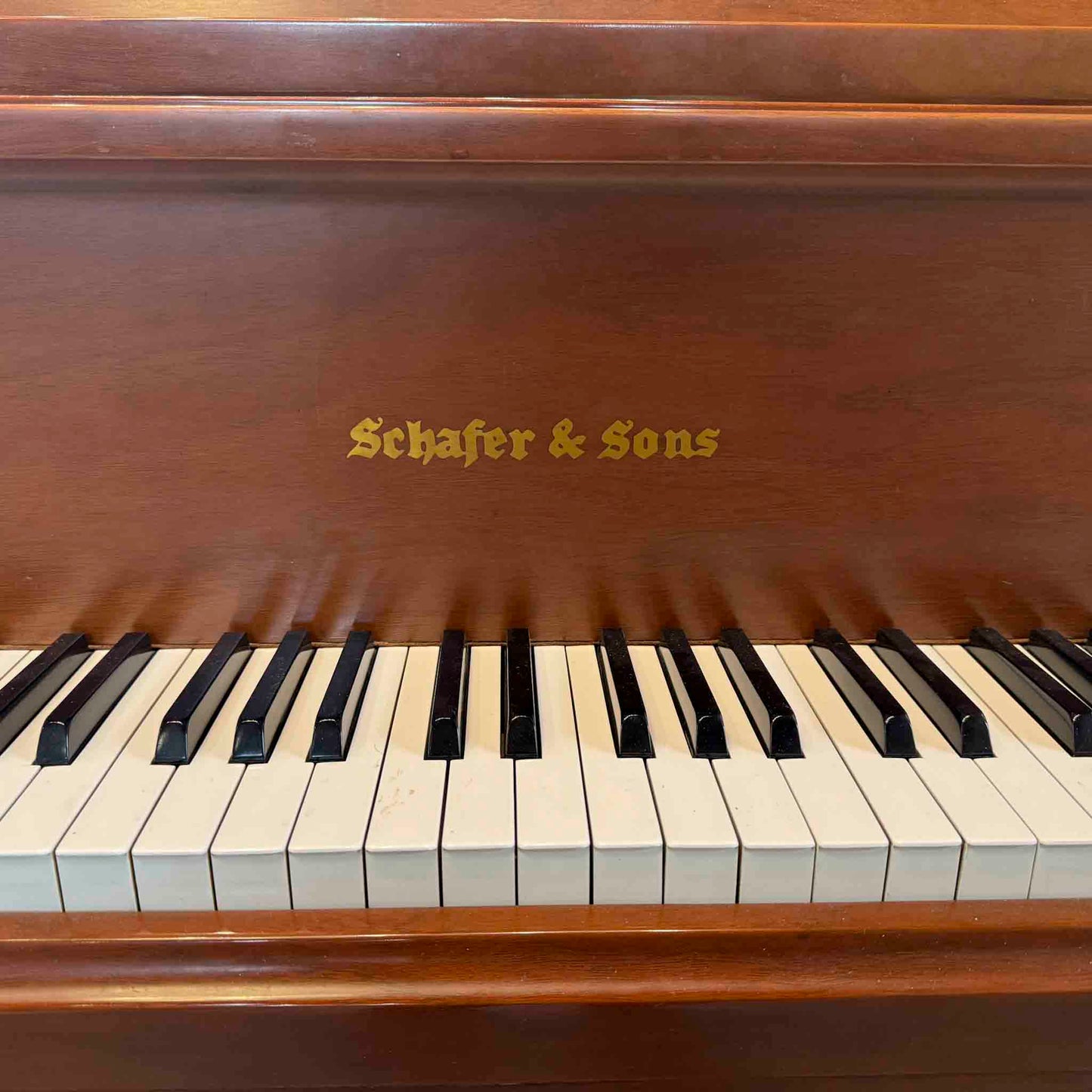 SOLD 1990 Schafer & Sons G-3A 5'9" Commissioned Grand Player Piano