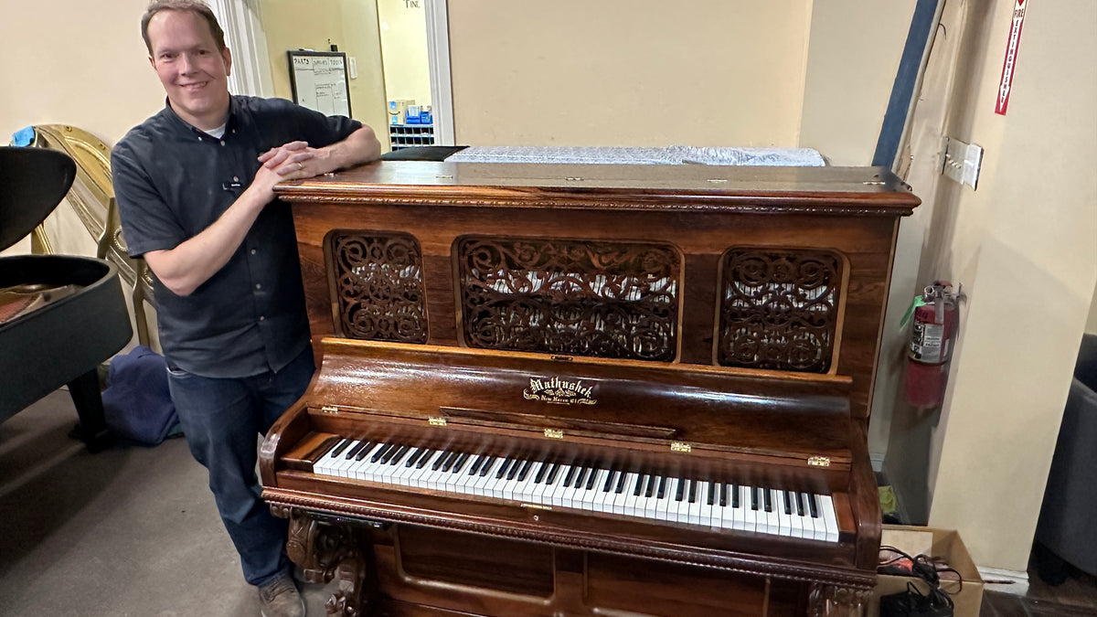 ~1875 Mathushek 55" Upright photo
