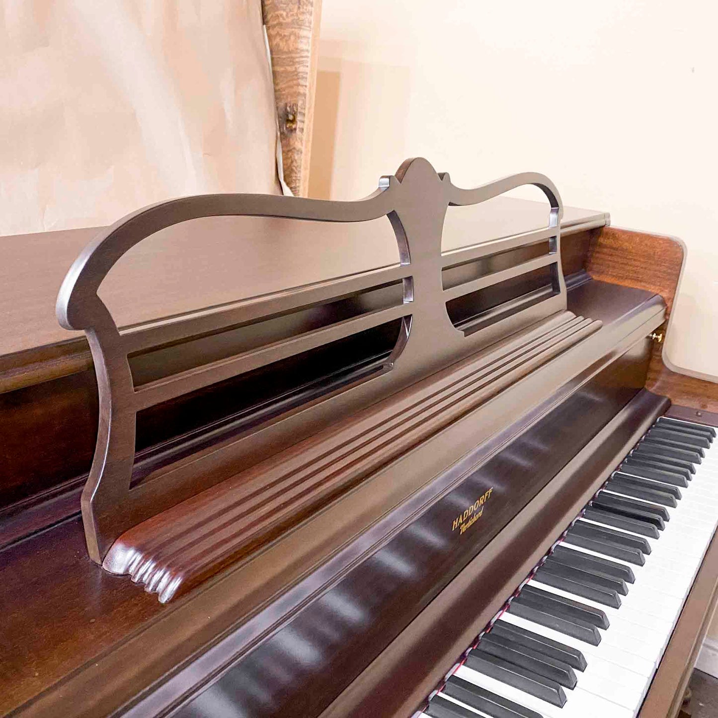 SOLD 1940 Haddorf Commissioned Console Piano