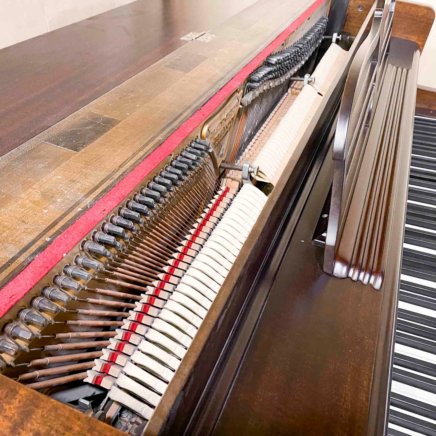 SOLD 1940 Haddorf Commissioned Console Piano