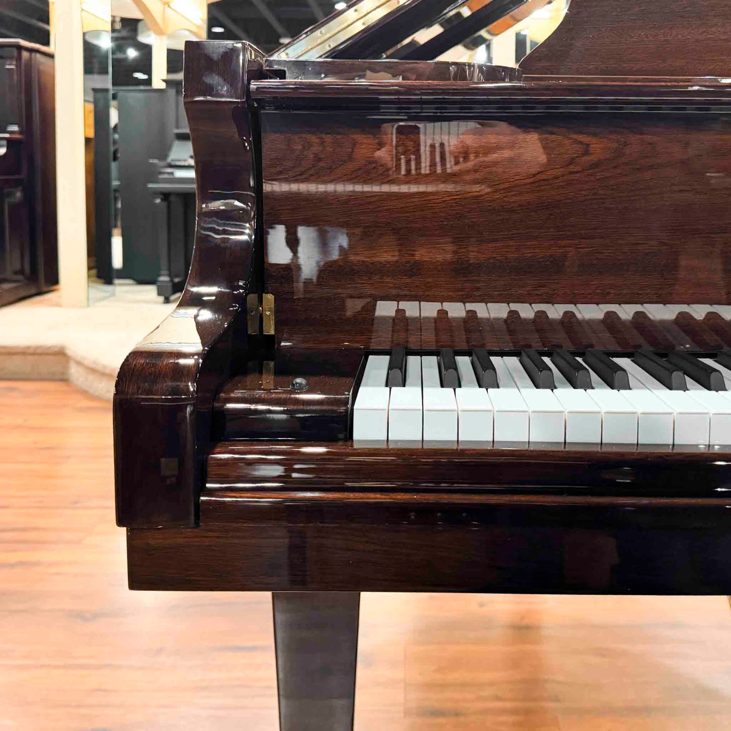 Hailun 151 5' Polished Walnut Baby Grand