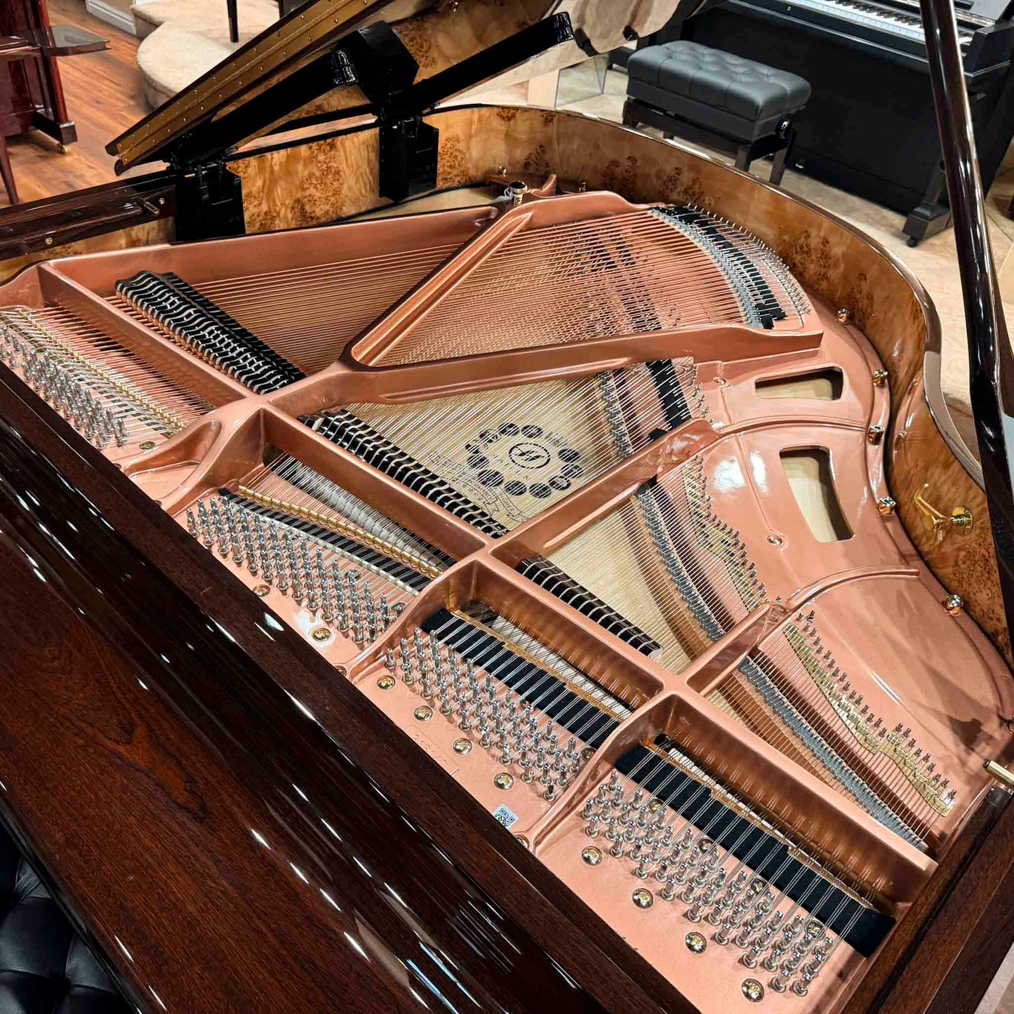 Hailun 151 5' Polished Walnut Baby Grand