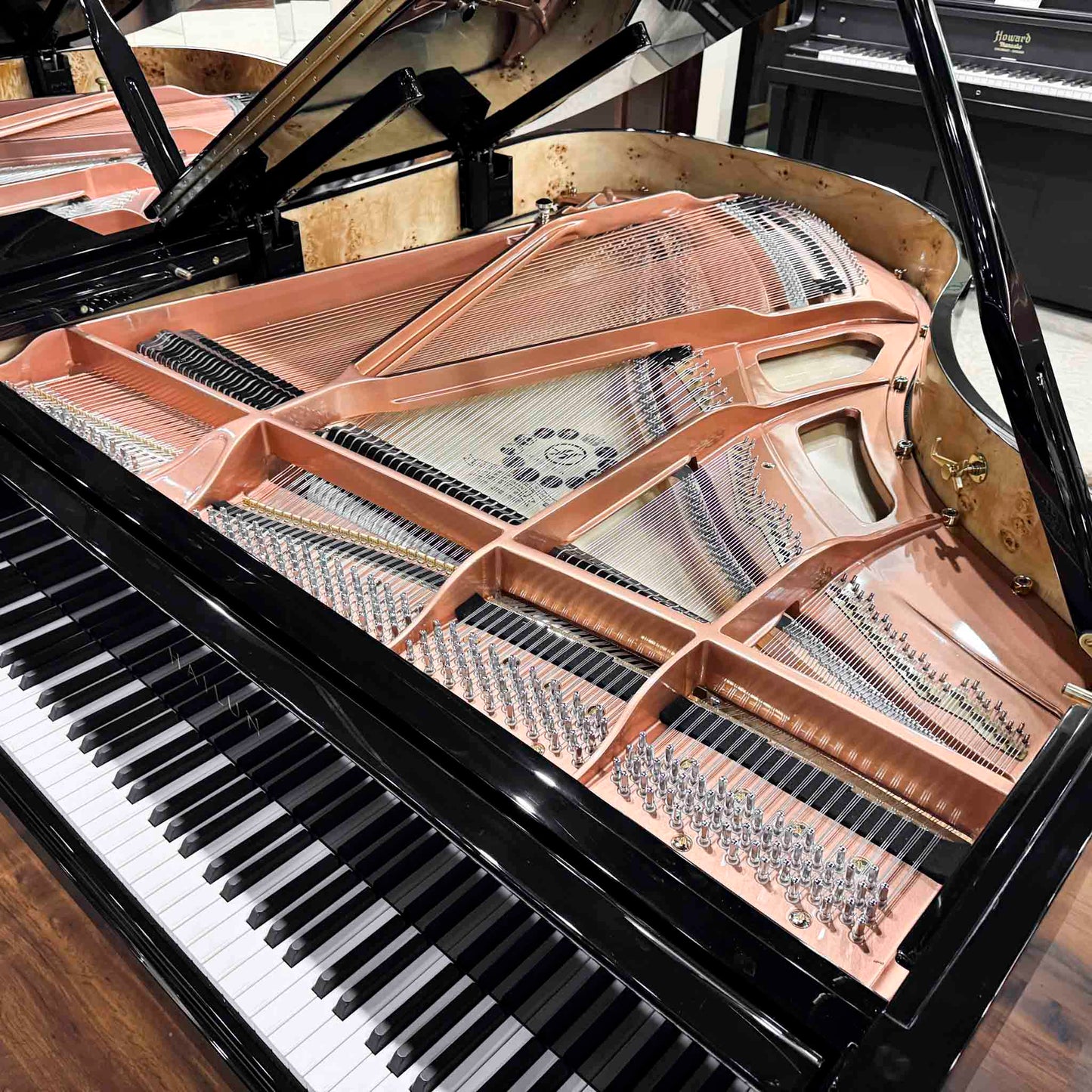Hailun 178 5'10" Polished Black Grand Piano